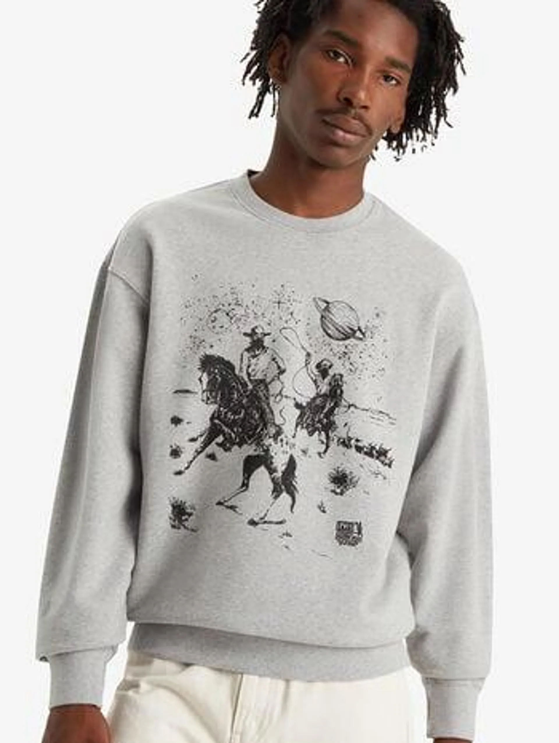 Levi's® Men's Relaxed Fit Graphic Crewneck Sweatshirt