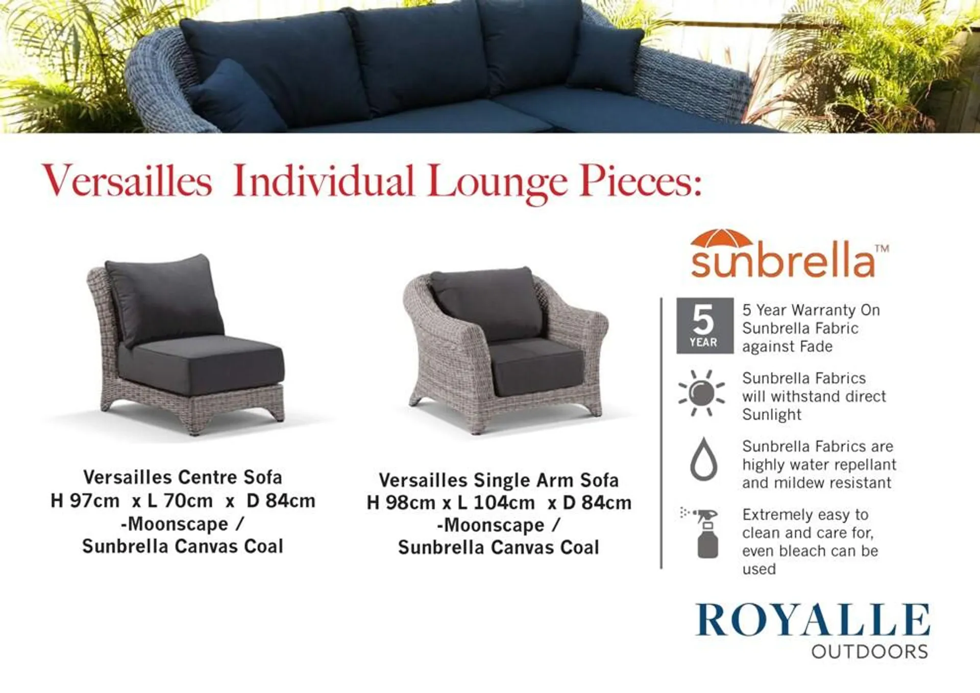 Versailles Lounge - Catalogue valid from 13 May to 31 December 2024 - page 3