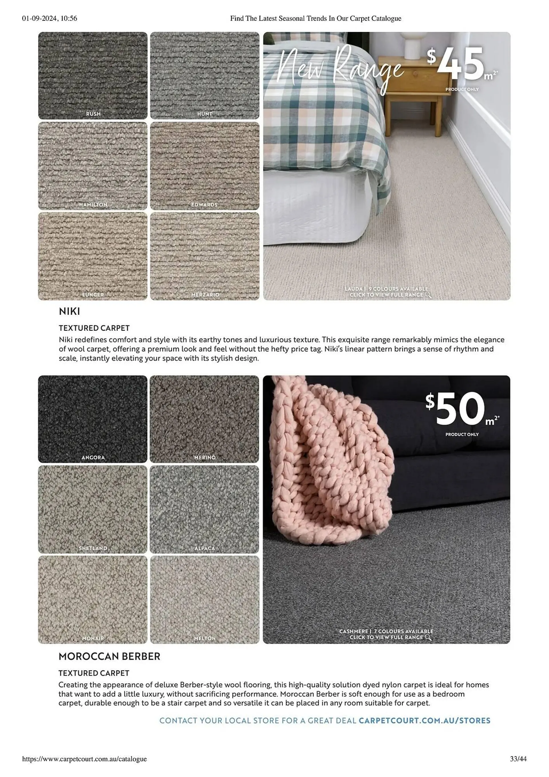 Carpet Court catalogue - Catalogue valid from 1 September to 31 October 2024 - page 33