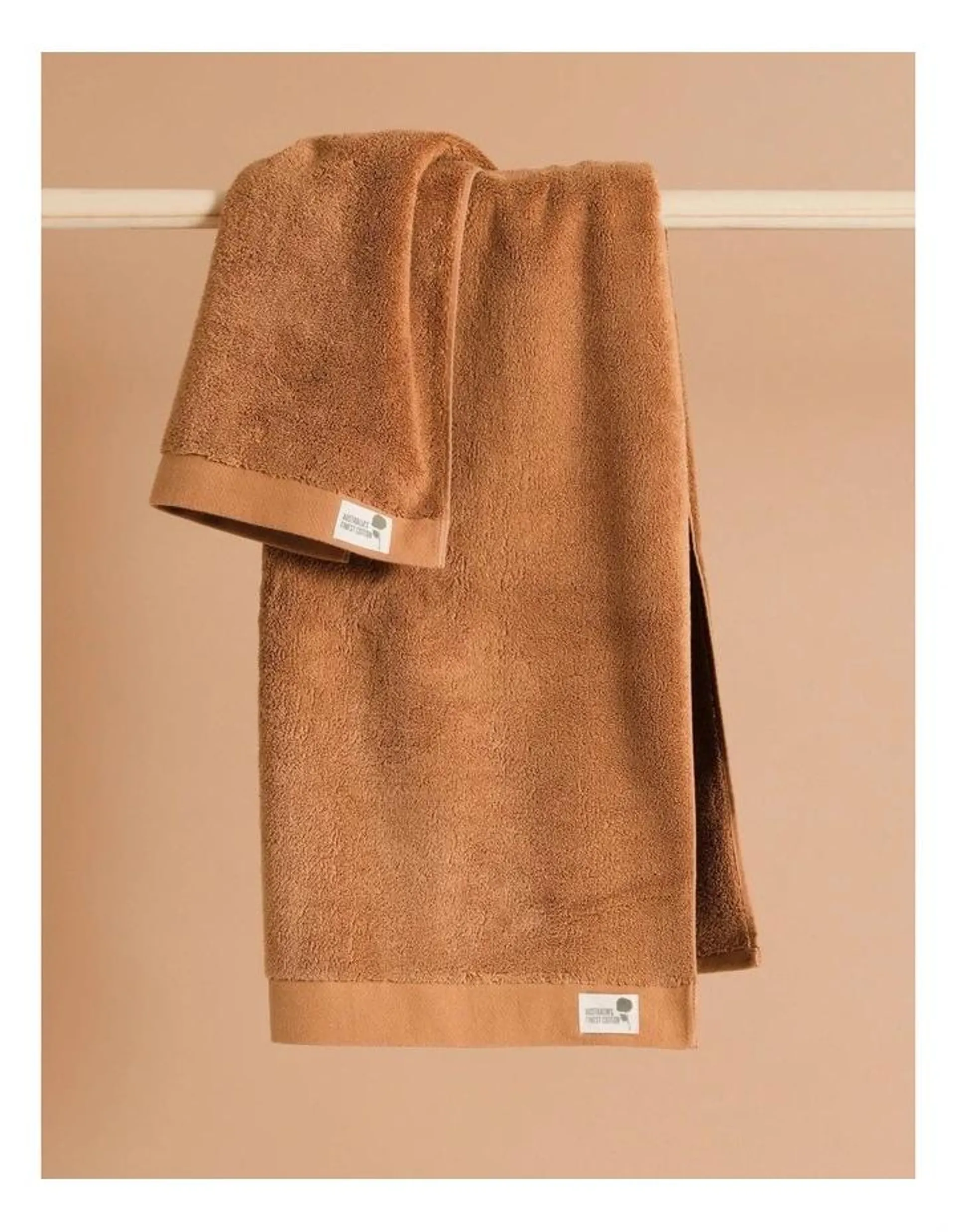 Australian Cotton Towel Range in Clay