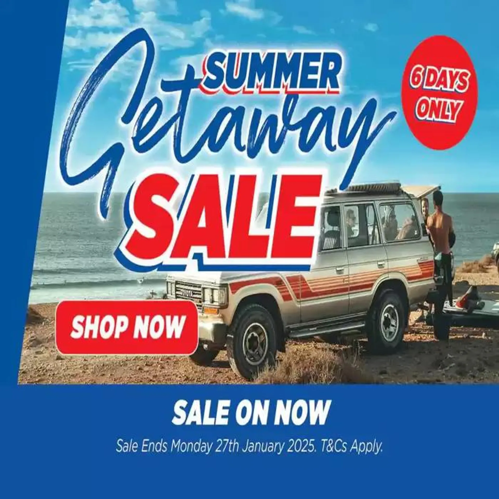 Summer Getaway Sale - 1