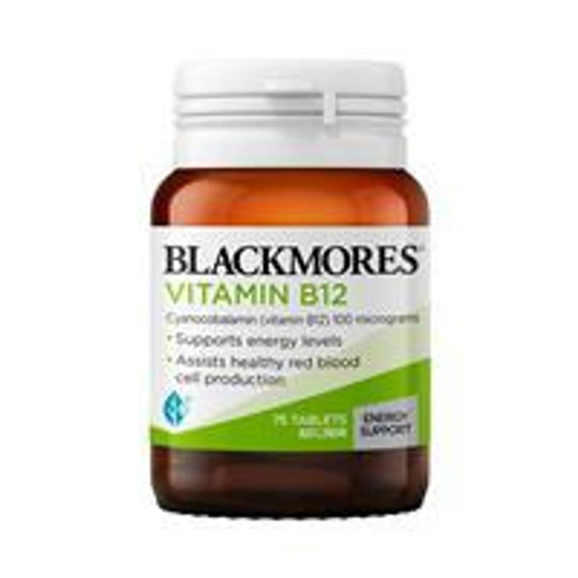 Blackmores Vitamin B12 Energy Support 75 Tablets