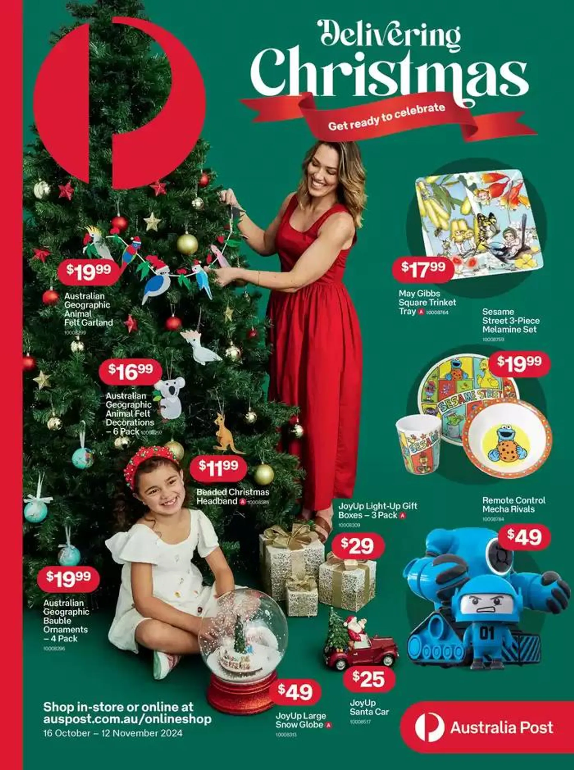 Delivering Christmas - Catalogue valid from 16 October to 12 November 2024 - page 1