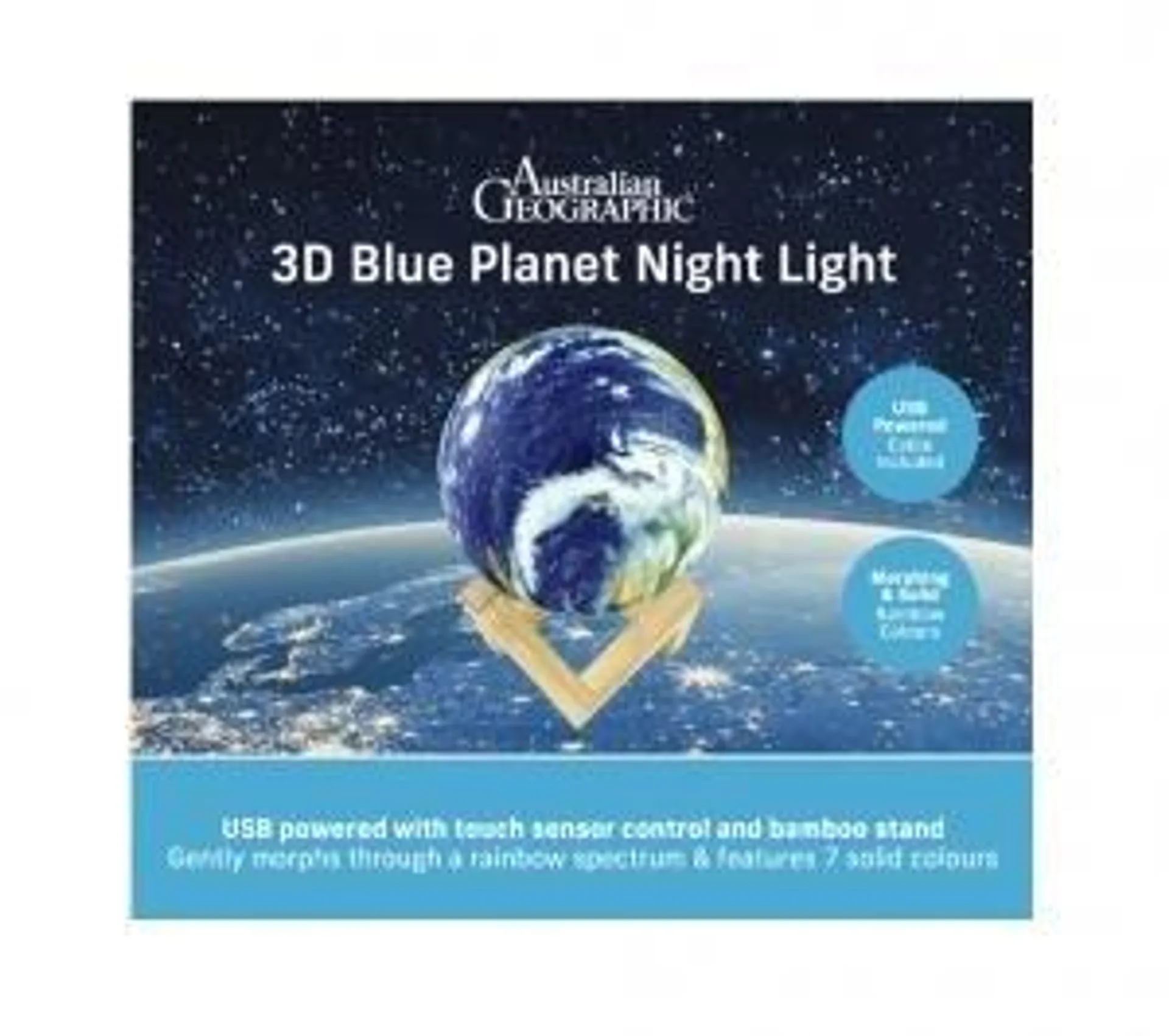 Australian Geographic 3D Lamp: Blue Planet