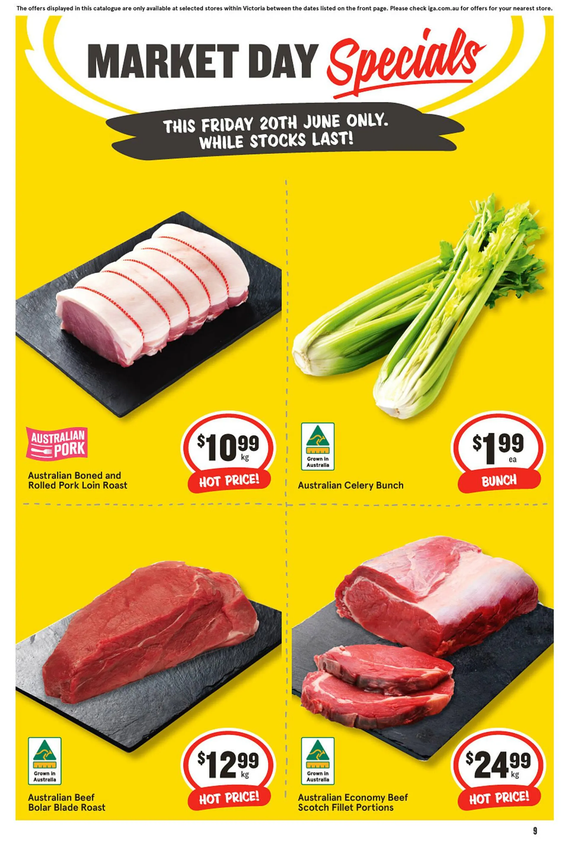 IGA catalogue - Catalogue valid from 20 June to 20 June 2025 - page 1