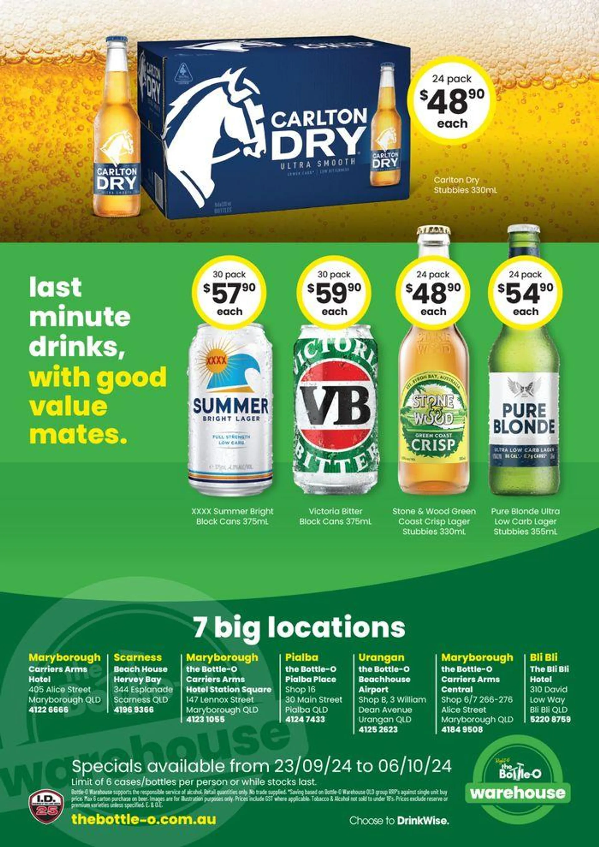 Good Value Booze, For Good Value Fans QLD 23/09 - Catalogue valid from 23 September to 6 October 2024 - page 8