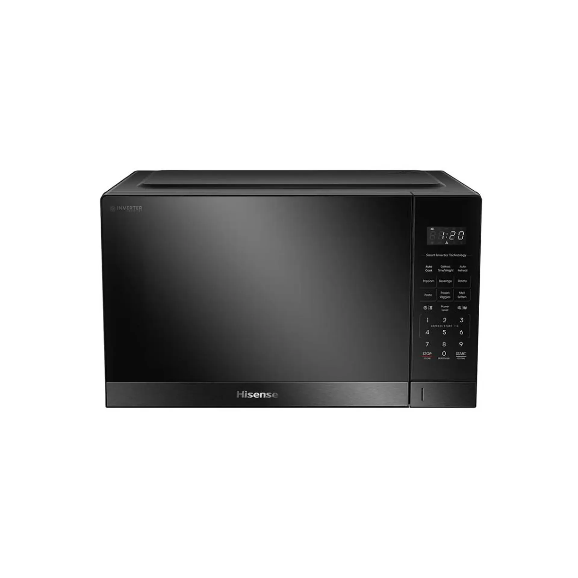 Hisense 42L 1100W Inverter Dark Stainless Microwave