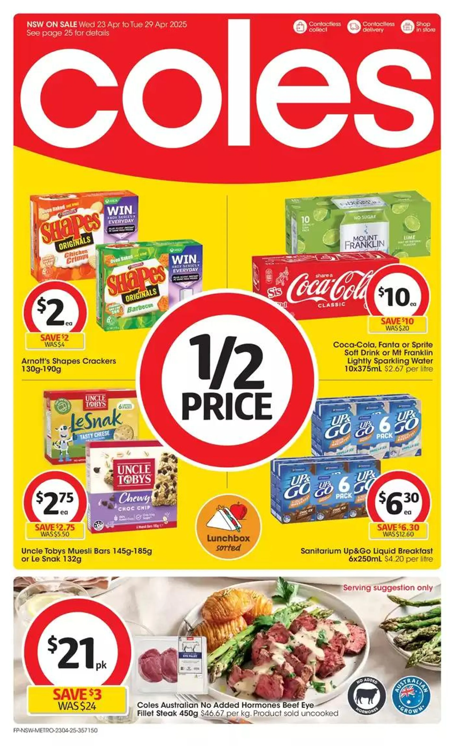 Great Value. Hands Down - 23rd April - 1