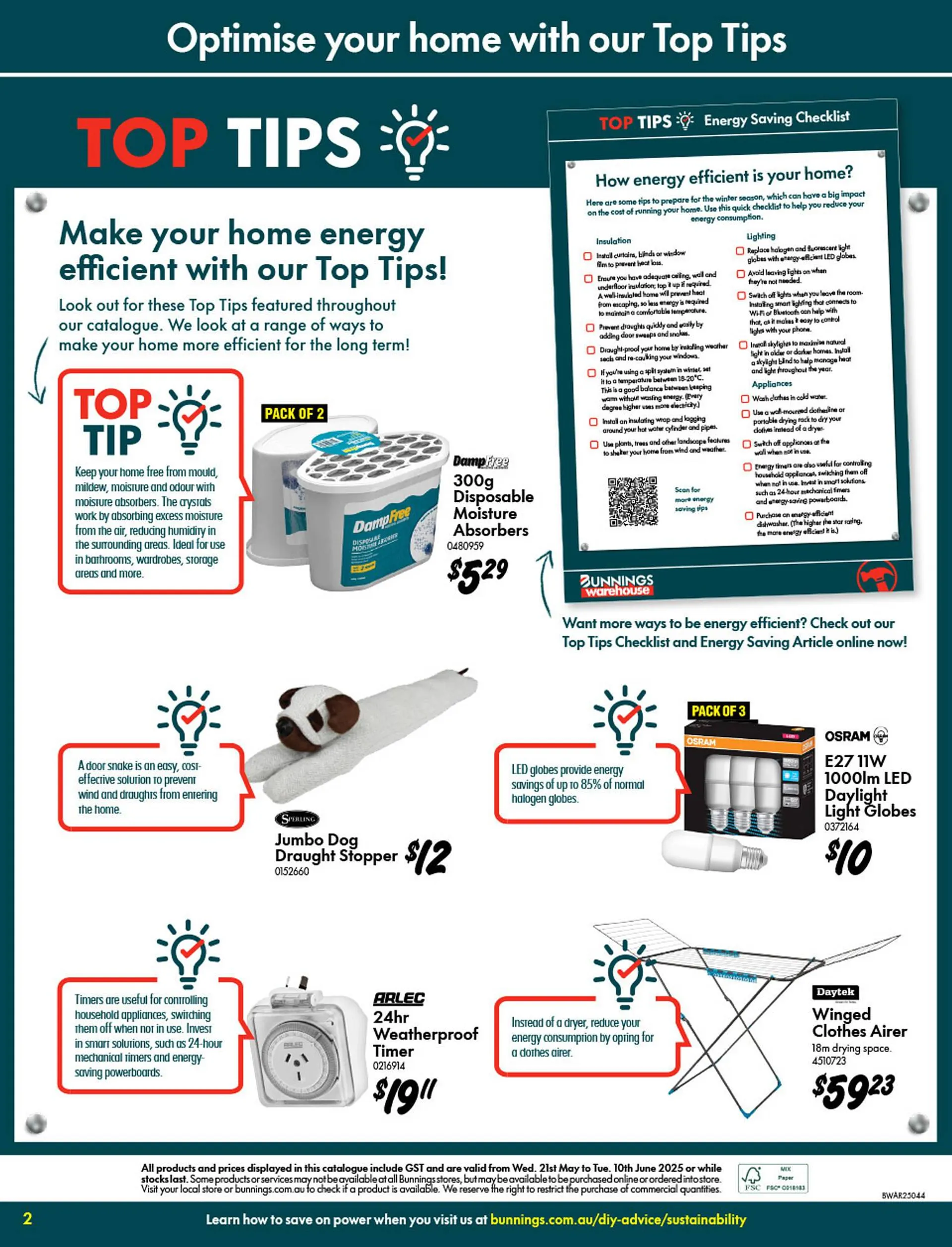Bunnings catalogue - Catalogue valid from 21 May to 10 June 2025 - page 2