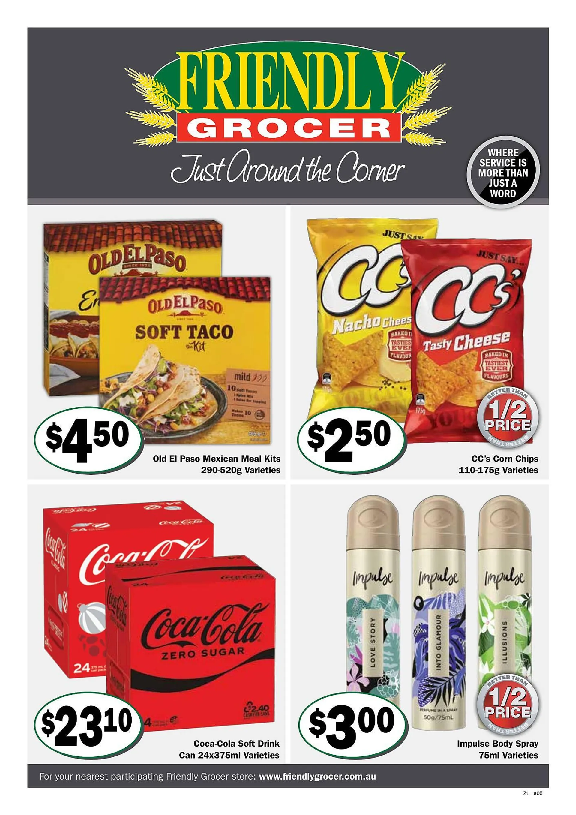 Friendly Grocer catalogue - 1