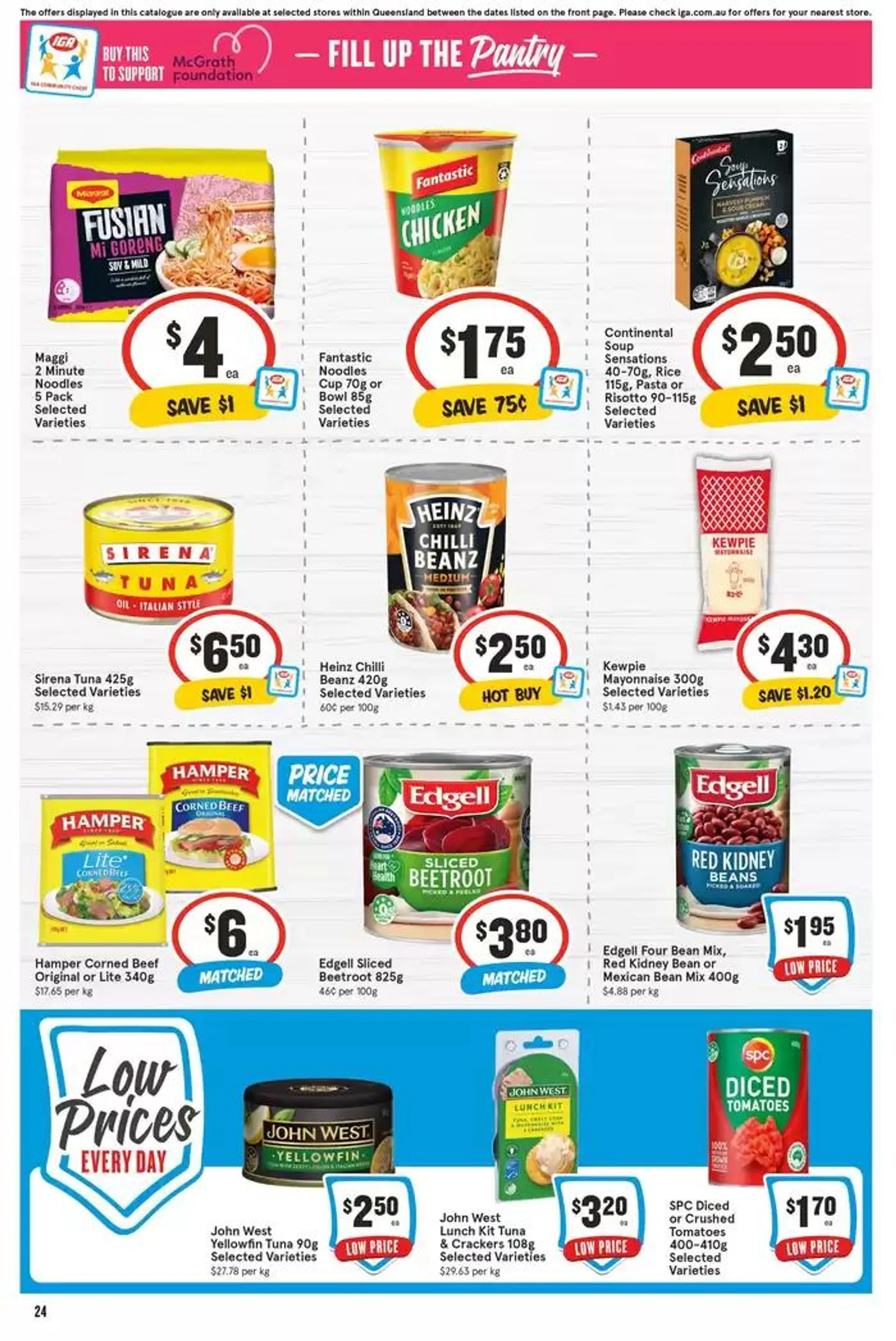 IGA - 1/2 Price - 16/10 - Catalogue valid from 16 October to 22 October 2024 - page 24