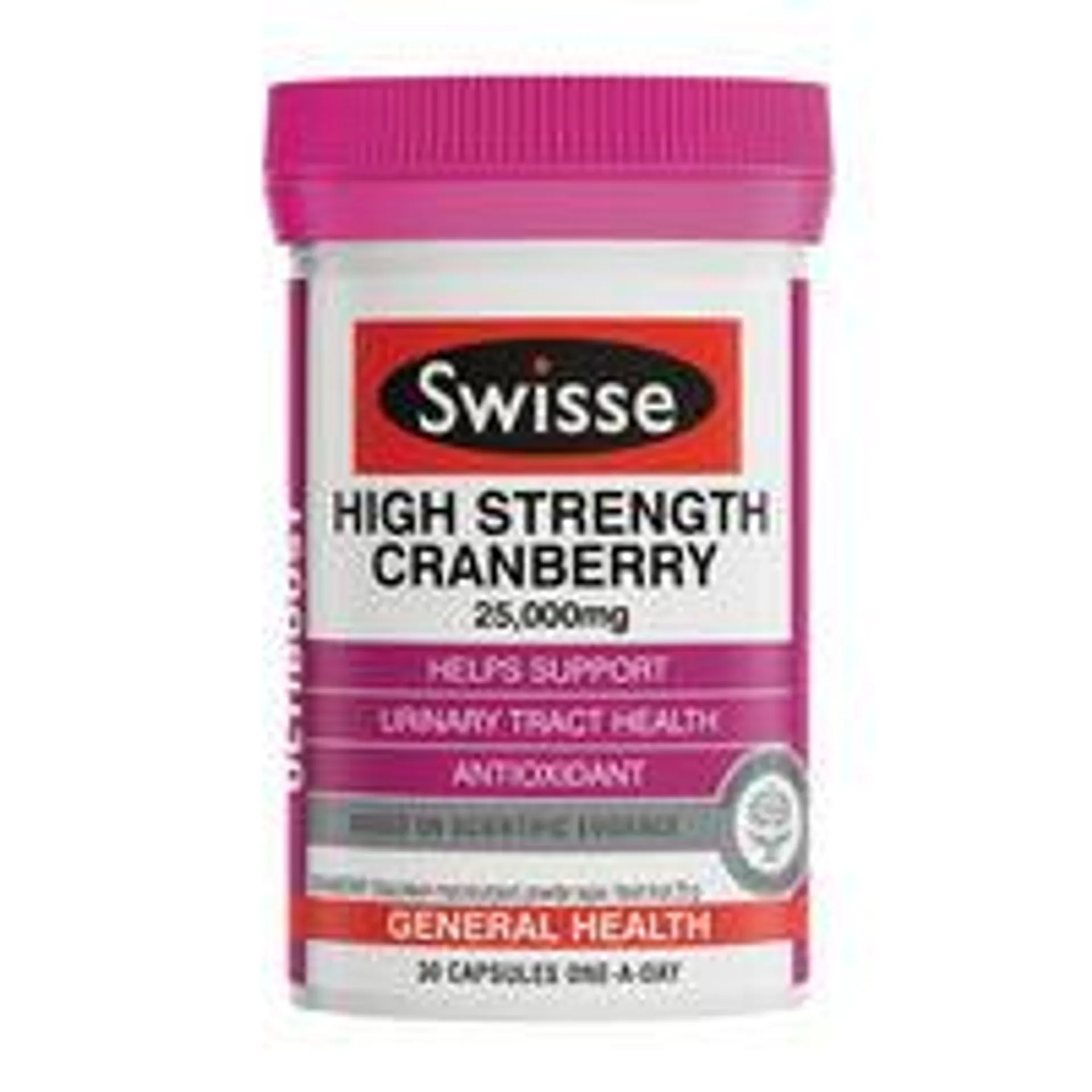 Swisse Ultiboost High Strength Cranberry Capsules 30