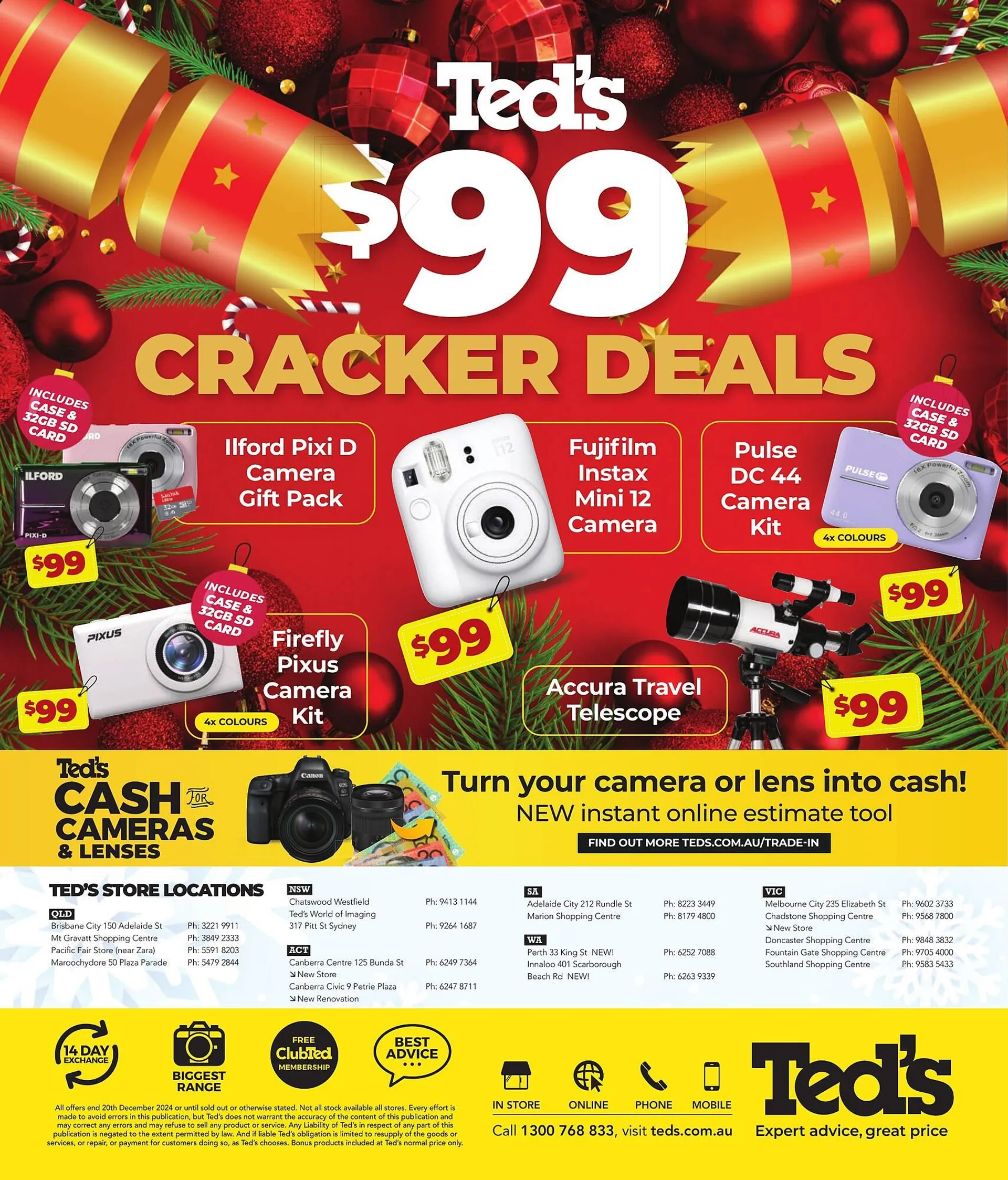 Teds Cameras catalogue - Catalogue valid from 5 December to 20 December 2024 - page 24