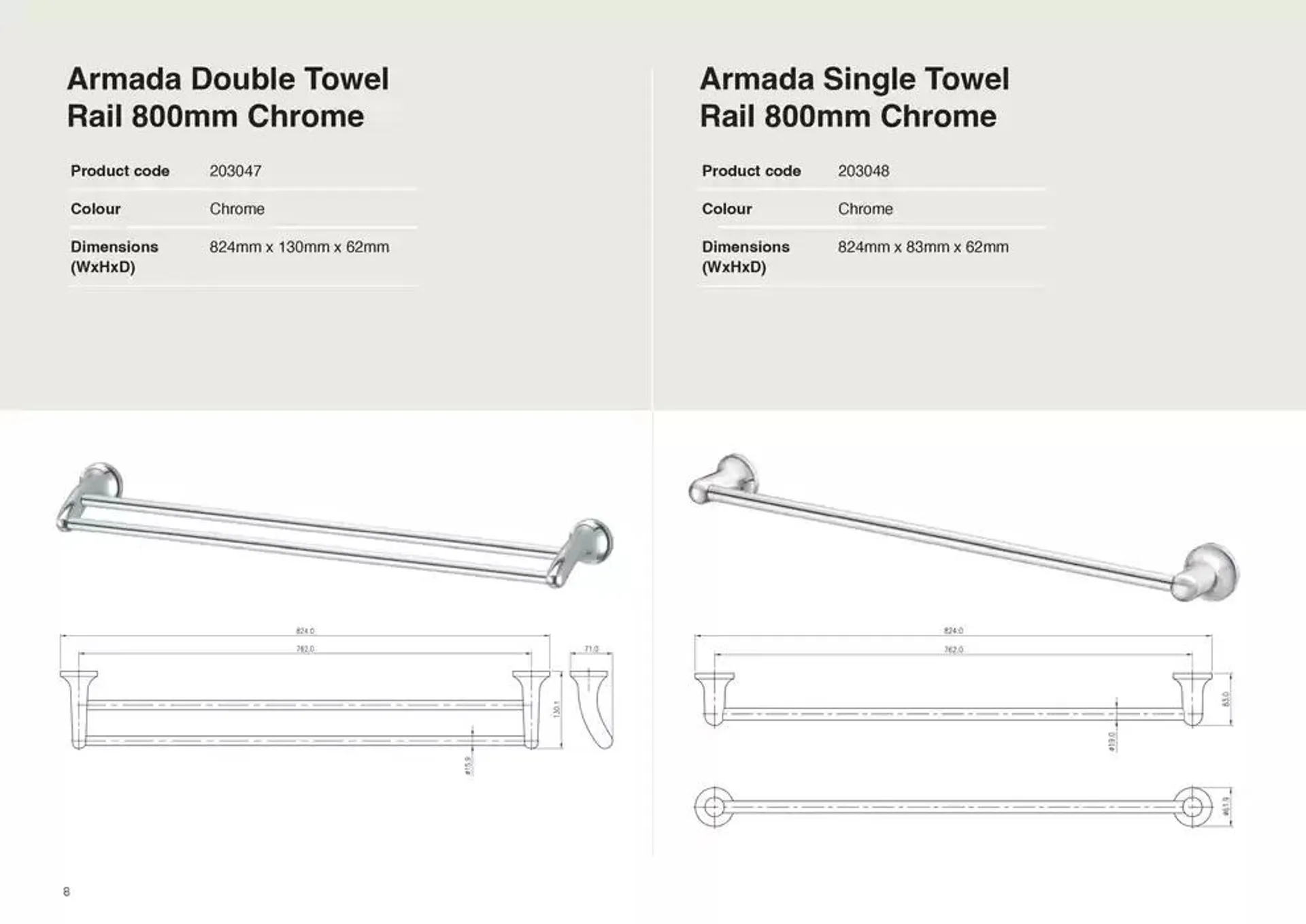 Raymor Brochure Accessories 2025 - Catalogue valid from 24 December to 31 January 2025 - page 8