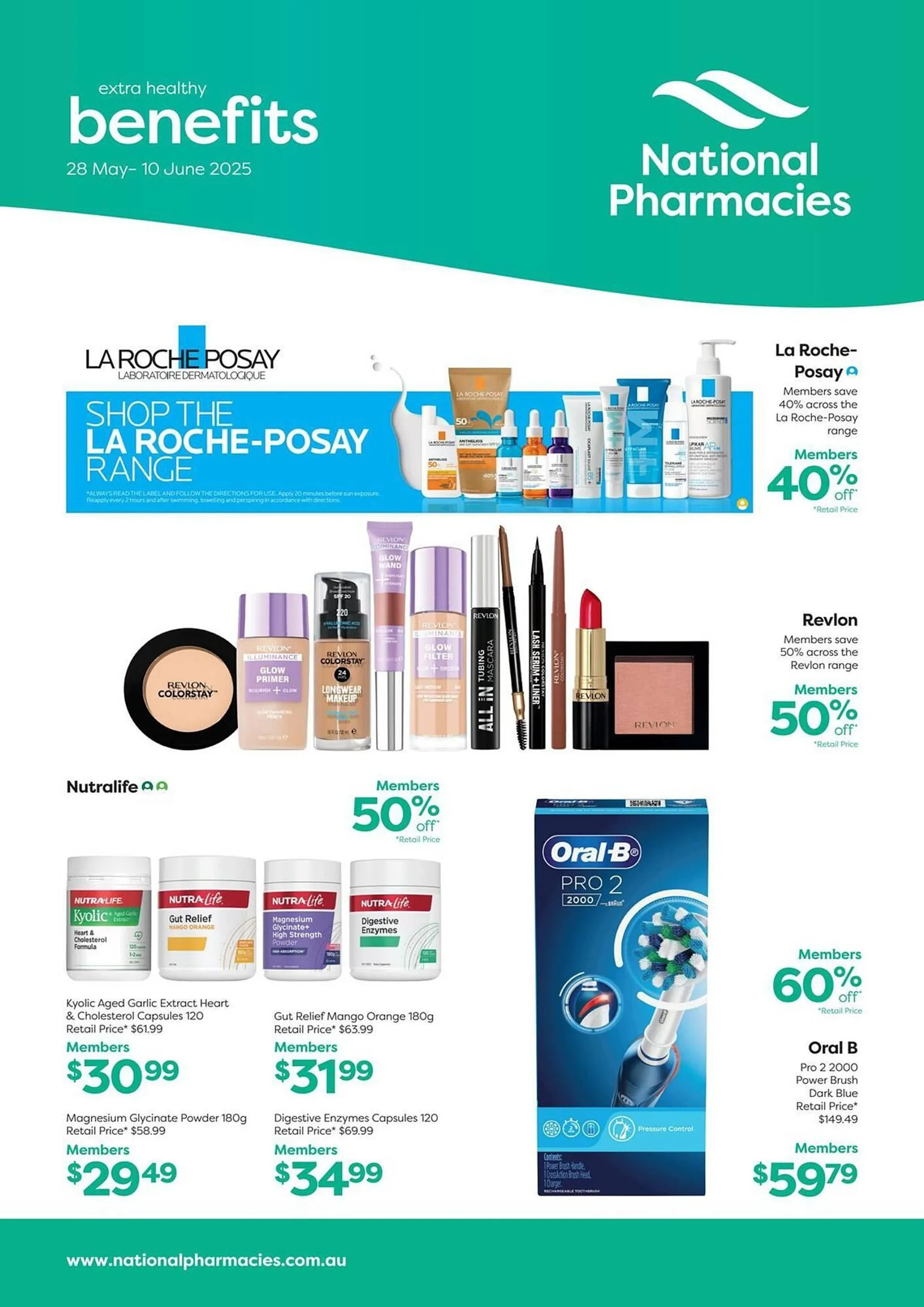 National Pharmacies catalogue - Catalogue valid from 28 May to 10 June 2025 - page 1