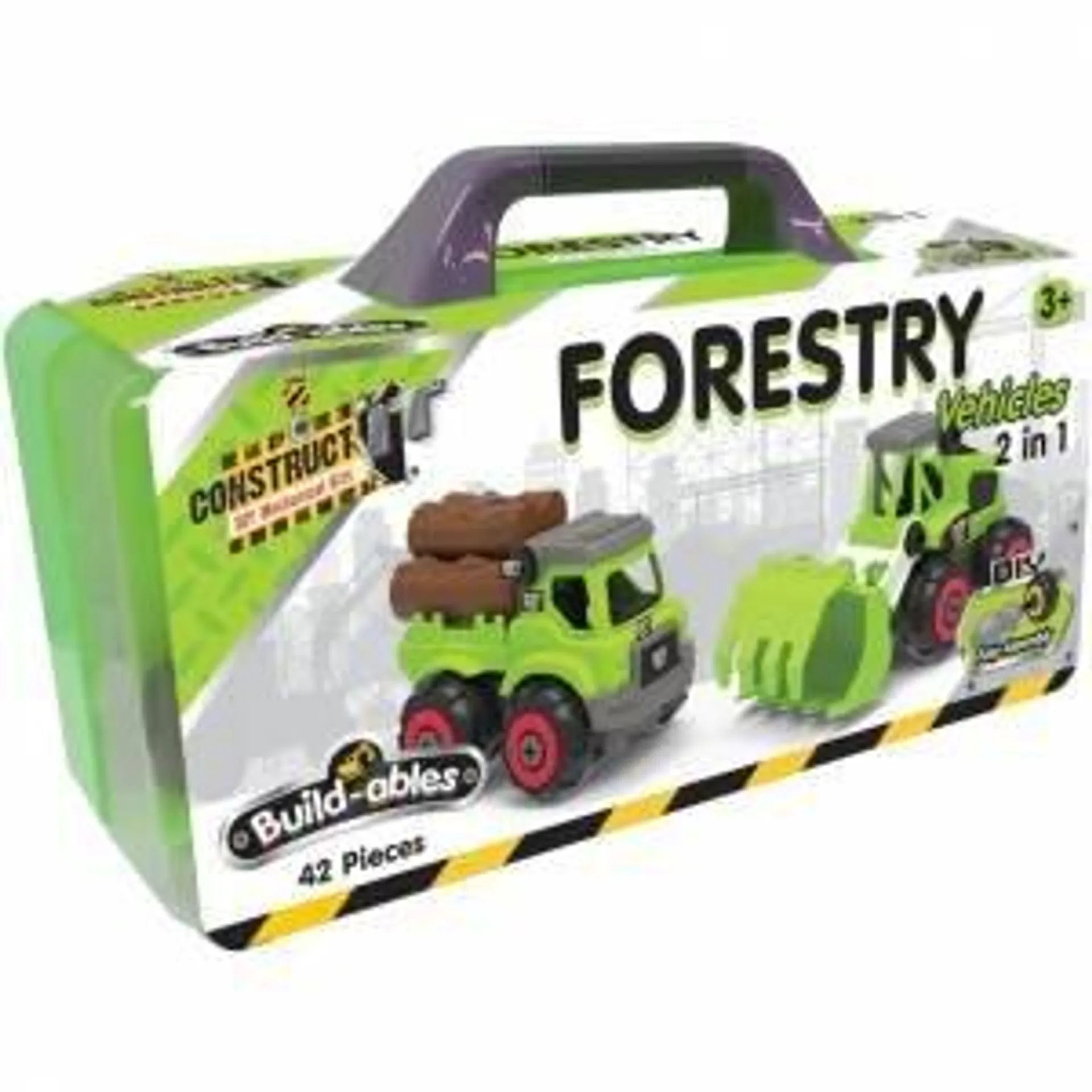 Build-Ables 2-In-1 Vehicles: Forestry