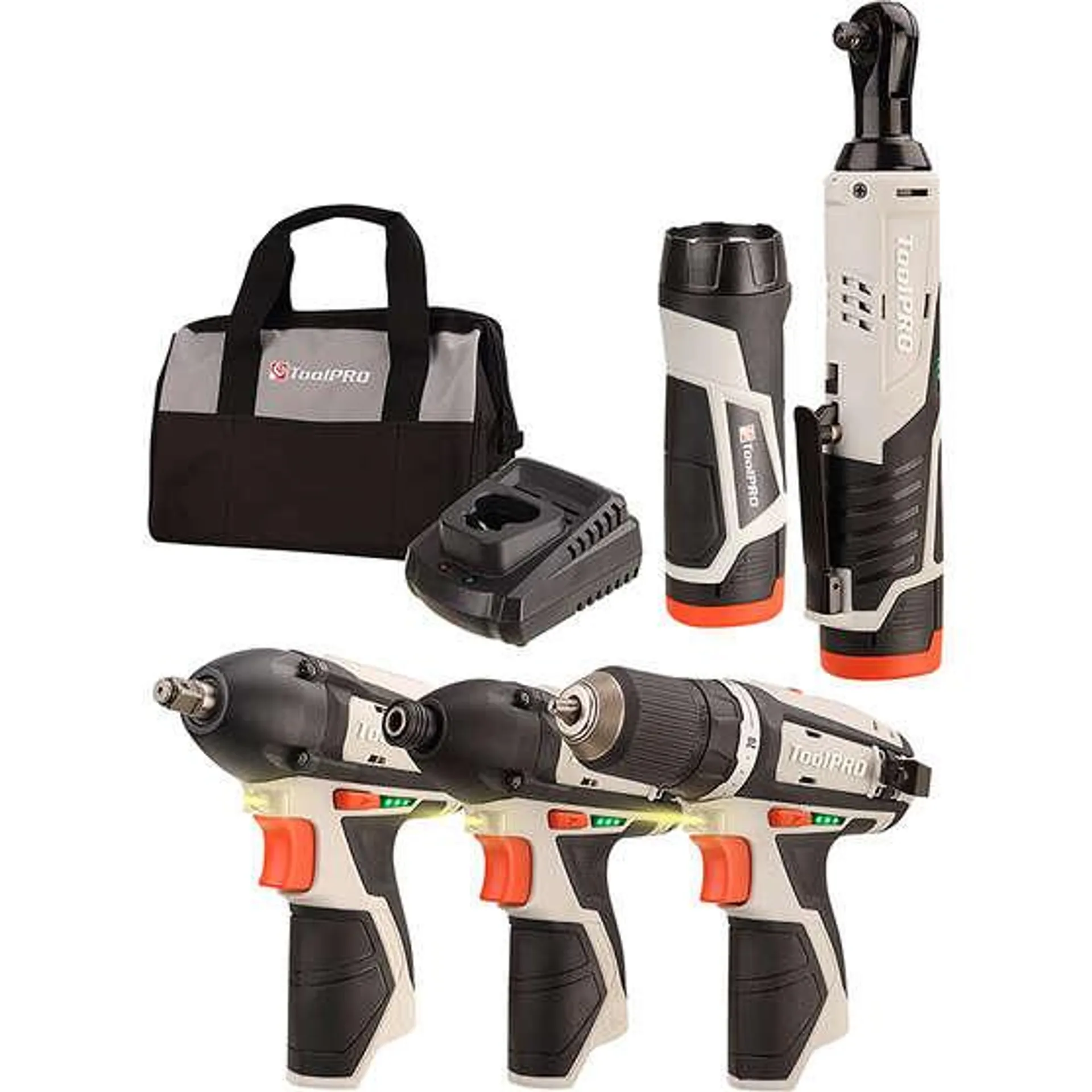 ToolPRO 12V Ultimate Power Tool Kit 2.0Ah