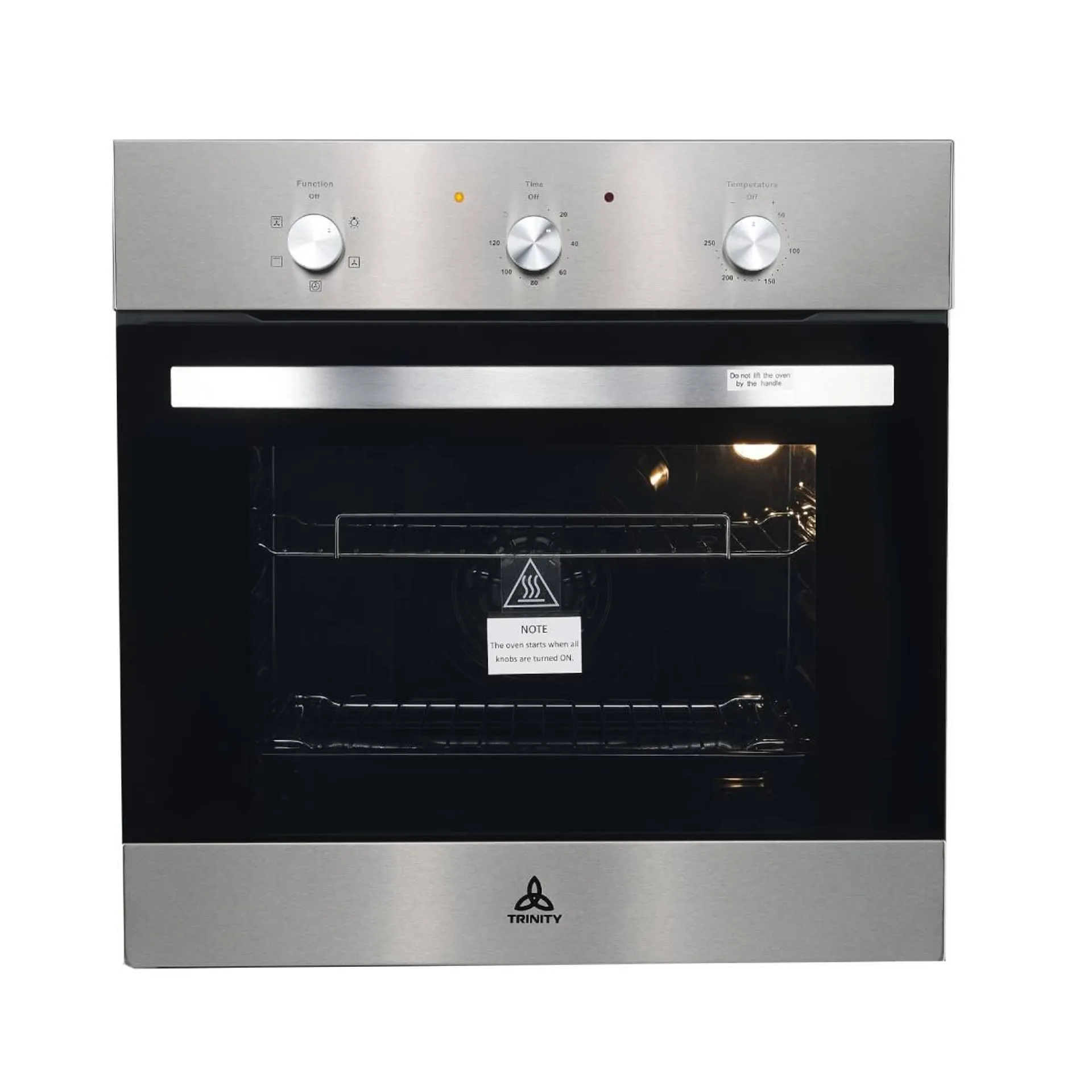 Trinity 60cm Built-In Electric Oven Stainless Steel TRO601SS