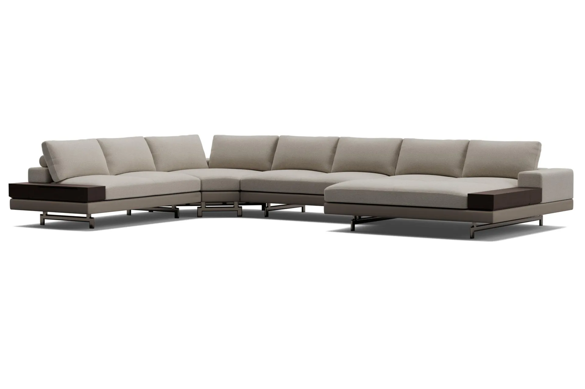 Kato Grand Double Chaise Corner Sofa Package - Custom Futuro