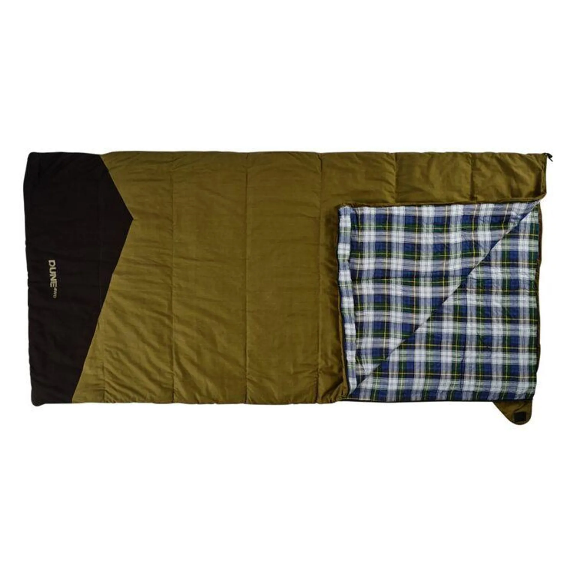 Dune 4WD Outback Canvas 0° Sleeping Bag Green