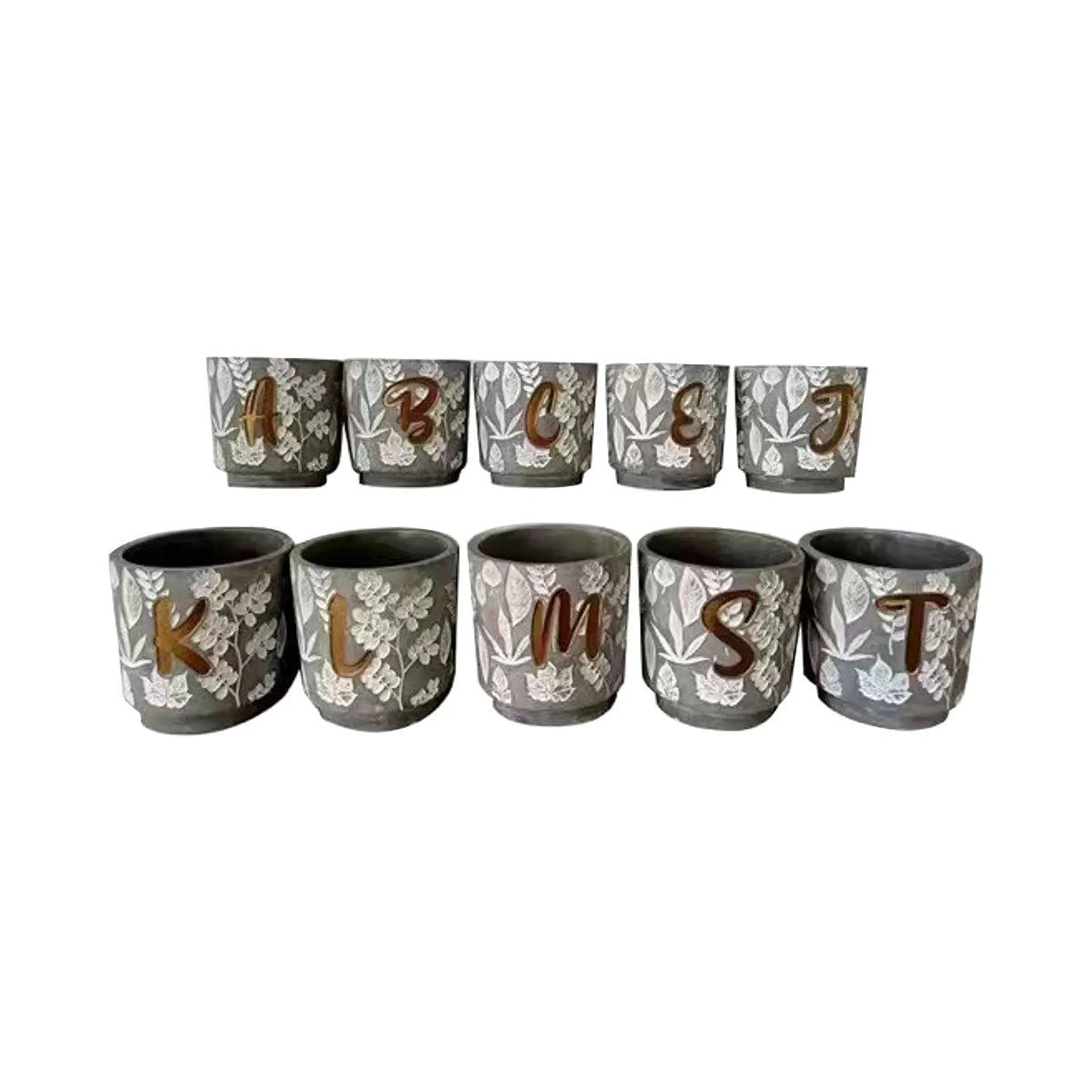 Monogram Garden Pot