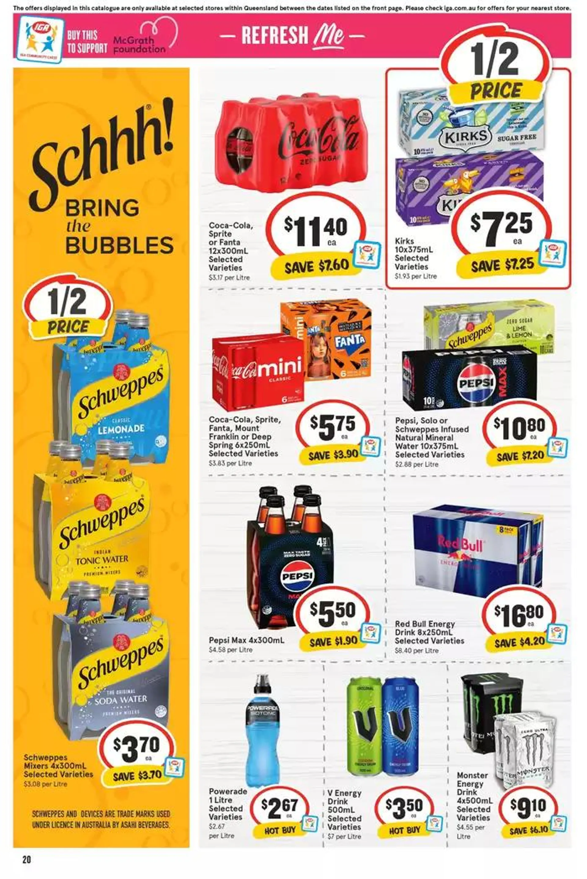 IGA - 1/2 Price - 16/10 - Catalogue valid from 16 October to 22 October 2024 - page 20