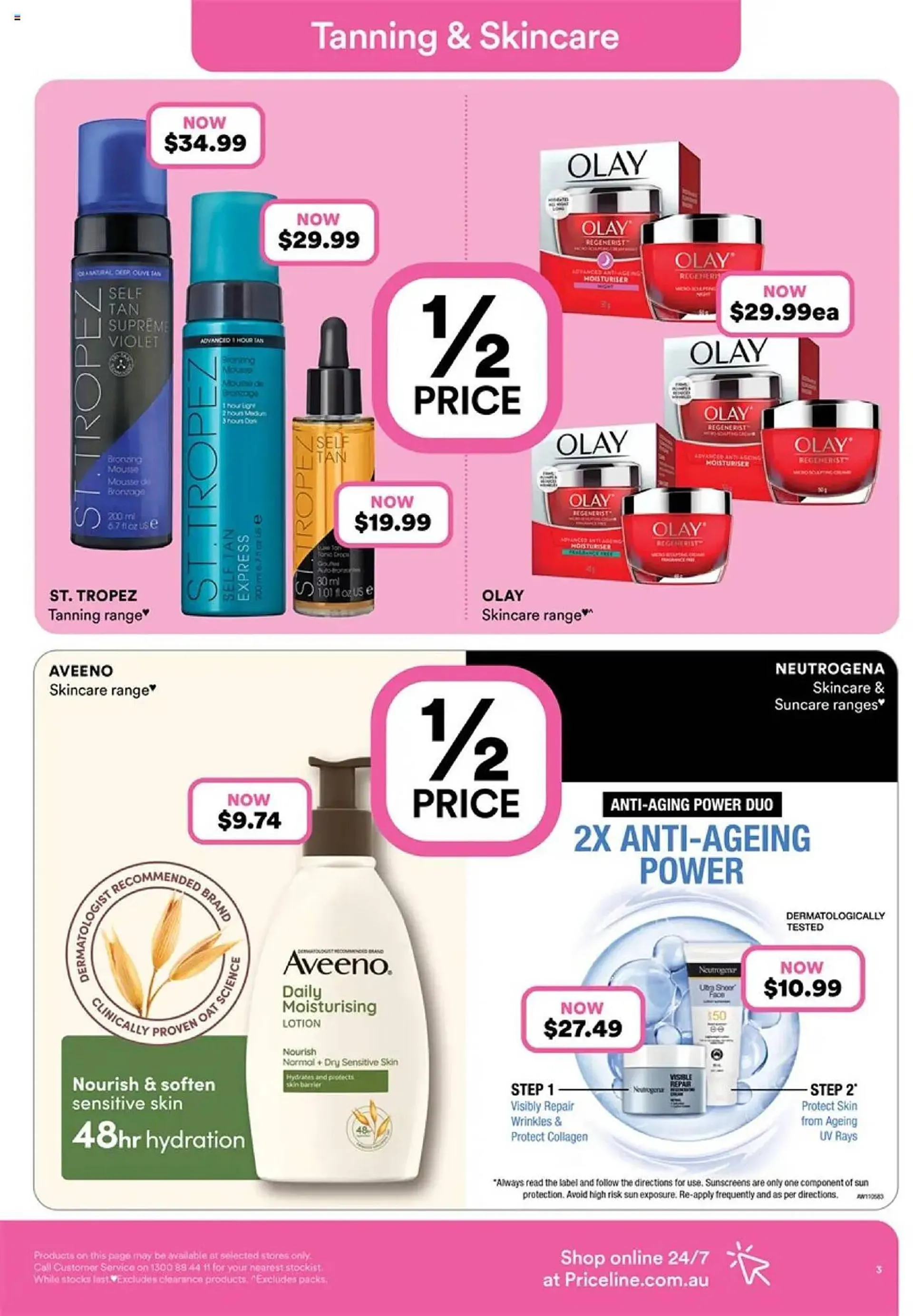 Priceline catalogue - Catalogue valid from 2 January to 15 January 2025 - page 3