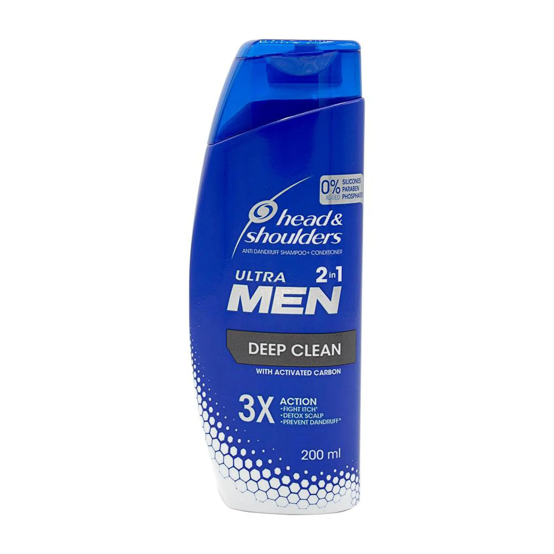 Head & Shoulders Ultra Men 2-In-1 Anti-Dandruff Shampoo & Conditioner Deep Clean 200mL