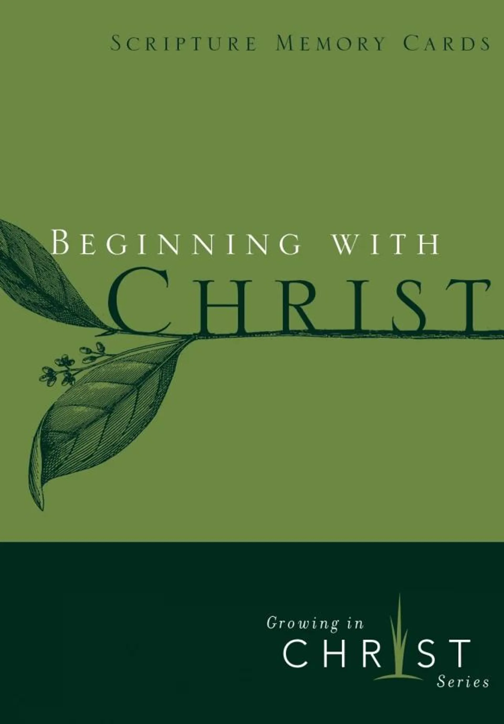 Growing in Christ: Beginning With Christ