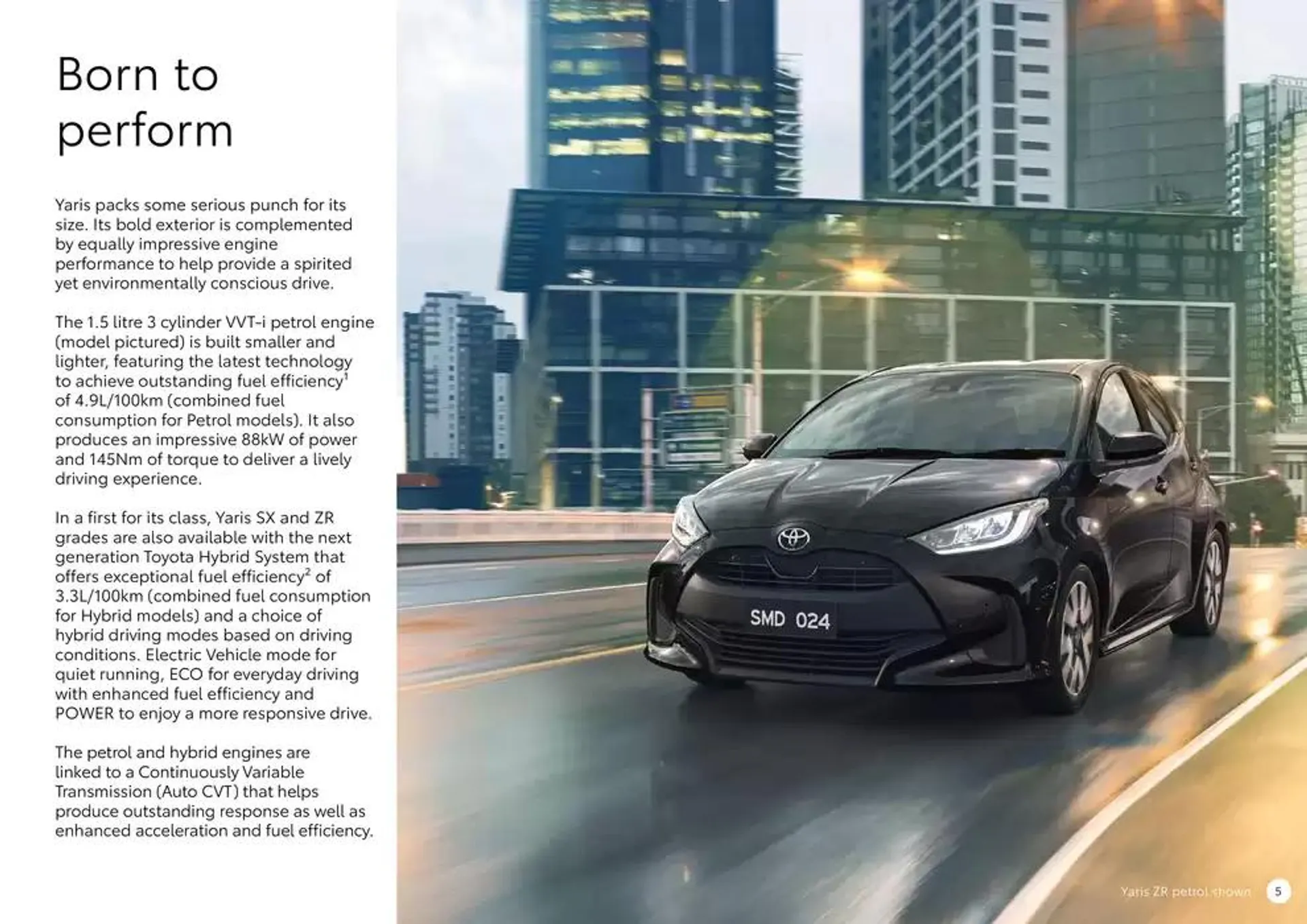 Toyota Yaris - Catalogue valid from 2 October to 2 October 2025 - page 5