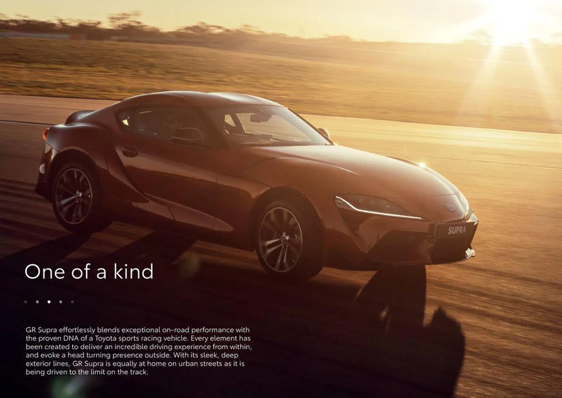 Toyota GR Supra - Catalogue valid from 30 January to 30 January 2025 - page 8