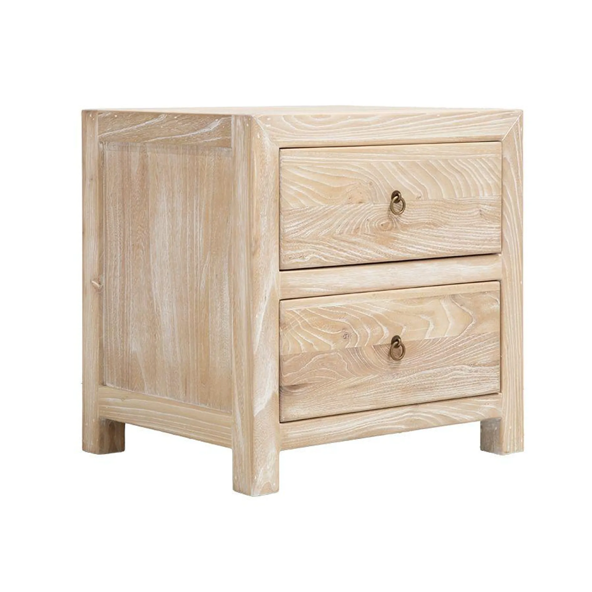 Bayside Bedside Table 2 Drawer