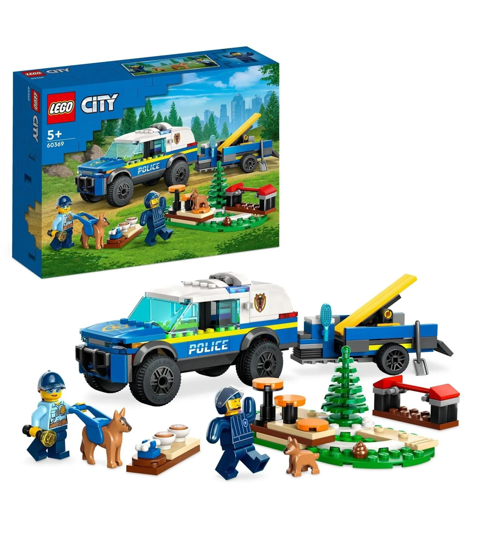 LEGO® City Mobile Police Dog Training 60369