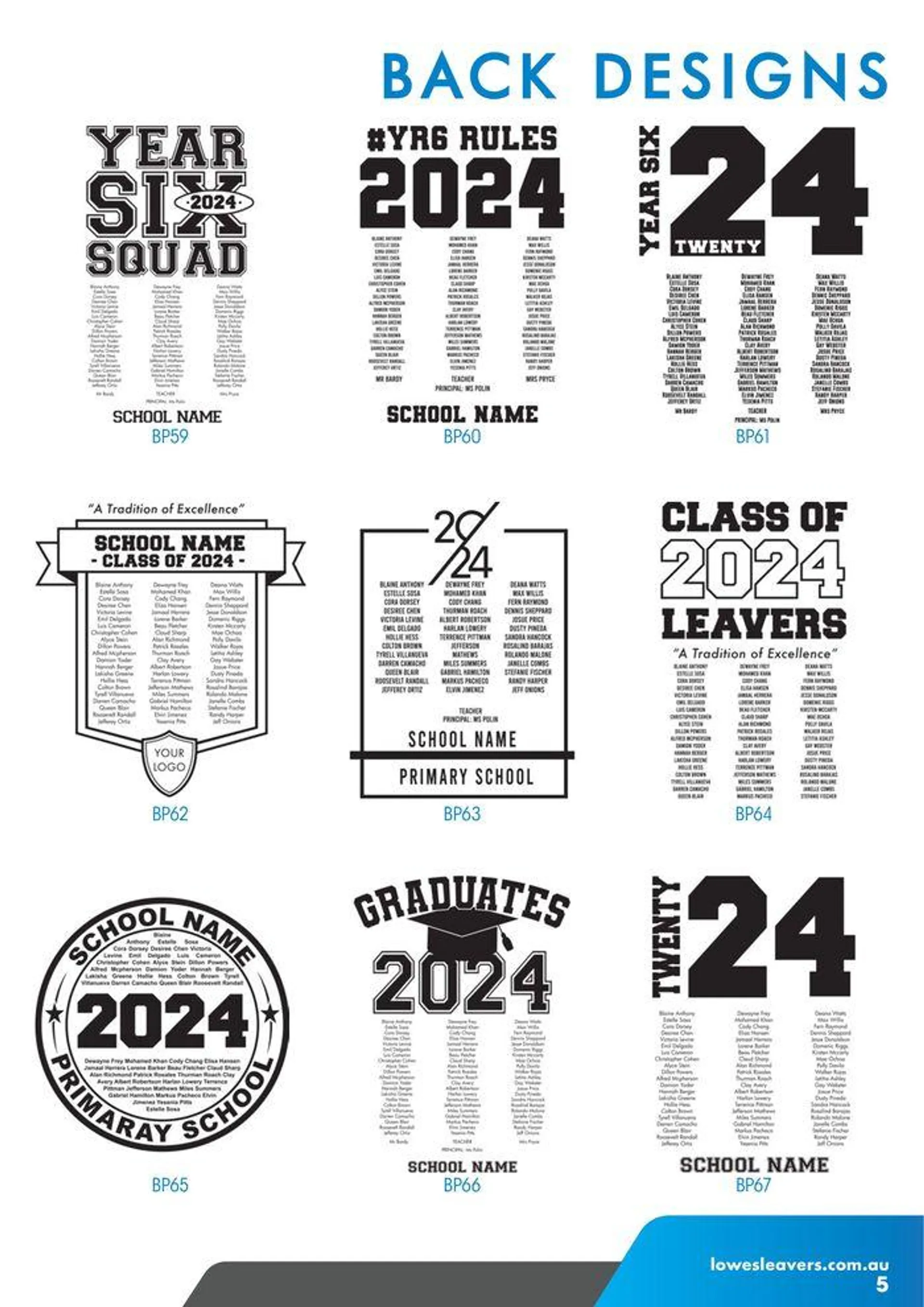 School Leavers 2024 - 5