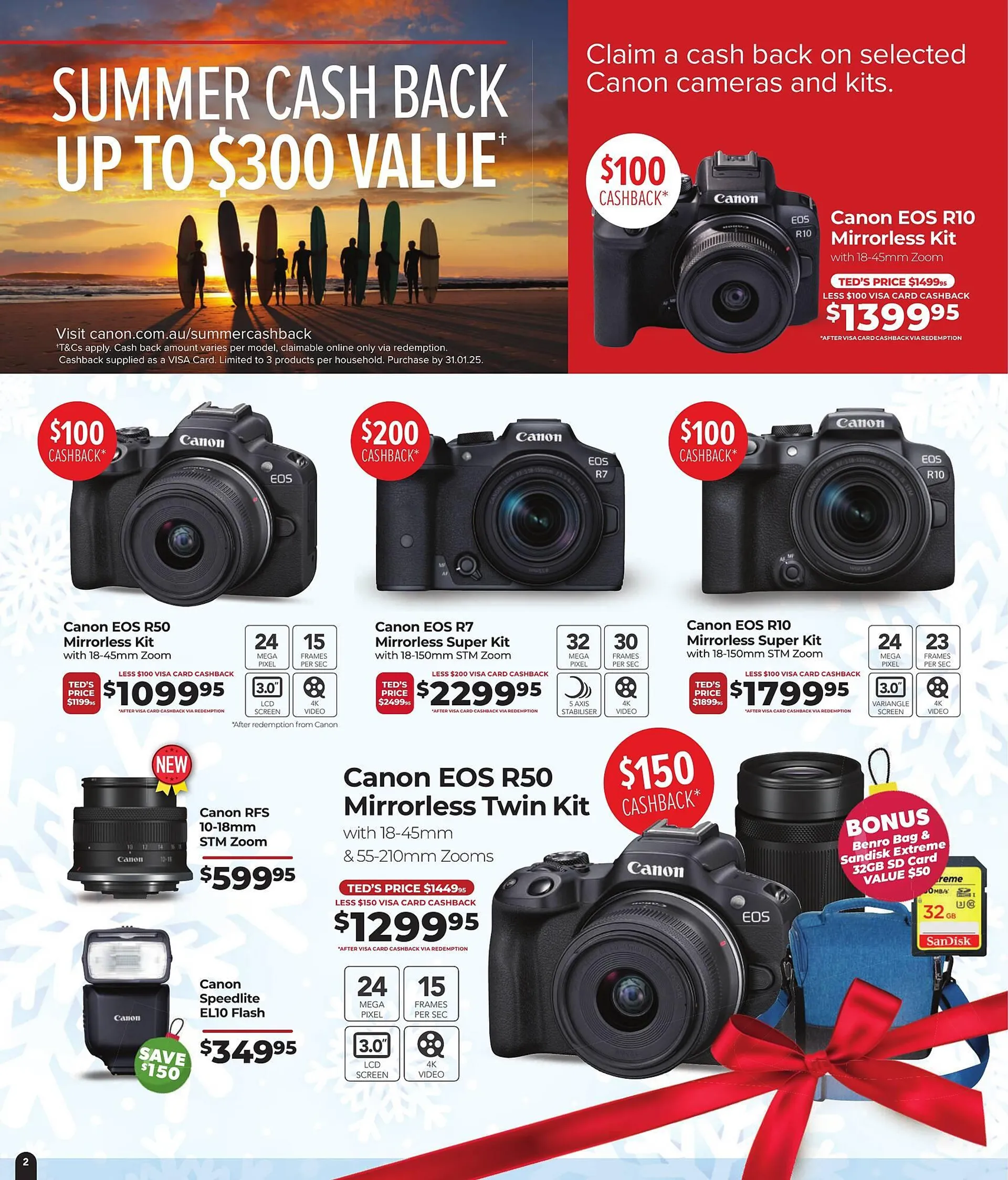 Teds Cameras catalogue - Catalogue valid from 5 December to 20 December 2024 - page 2