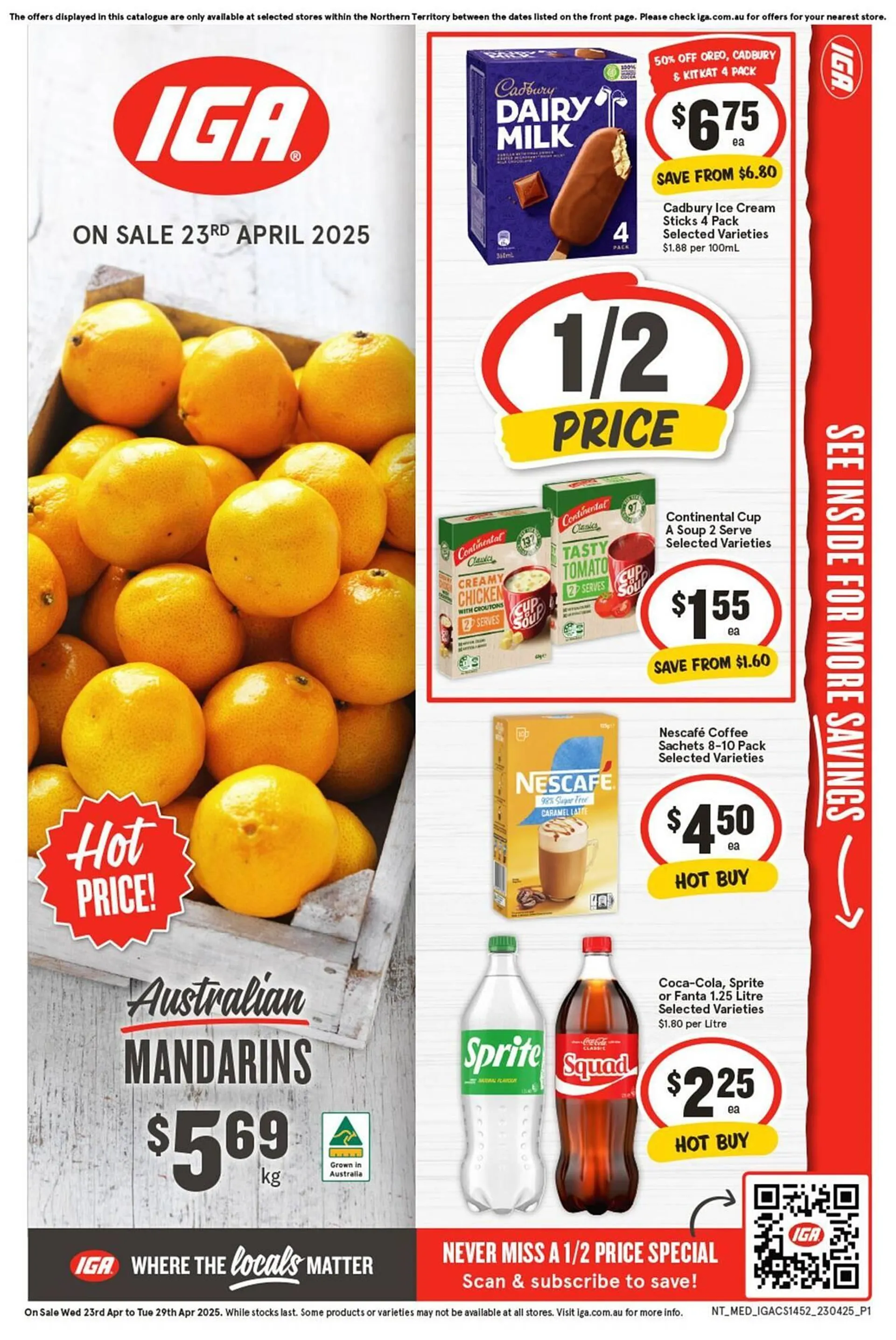 IGA catalogue - 1