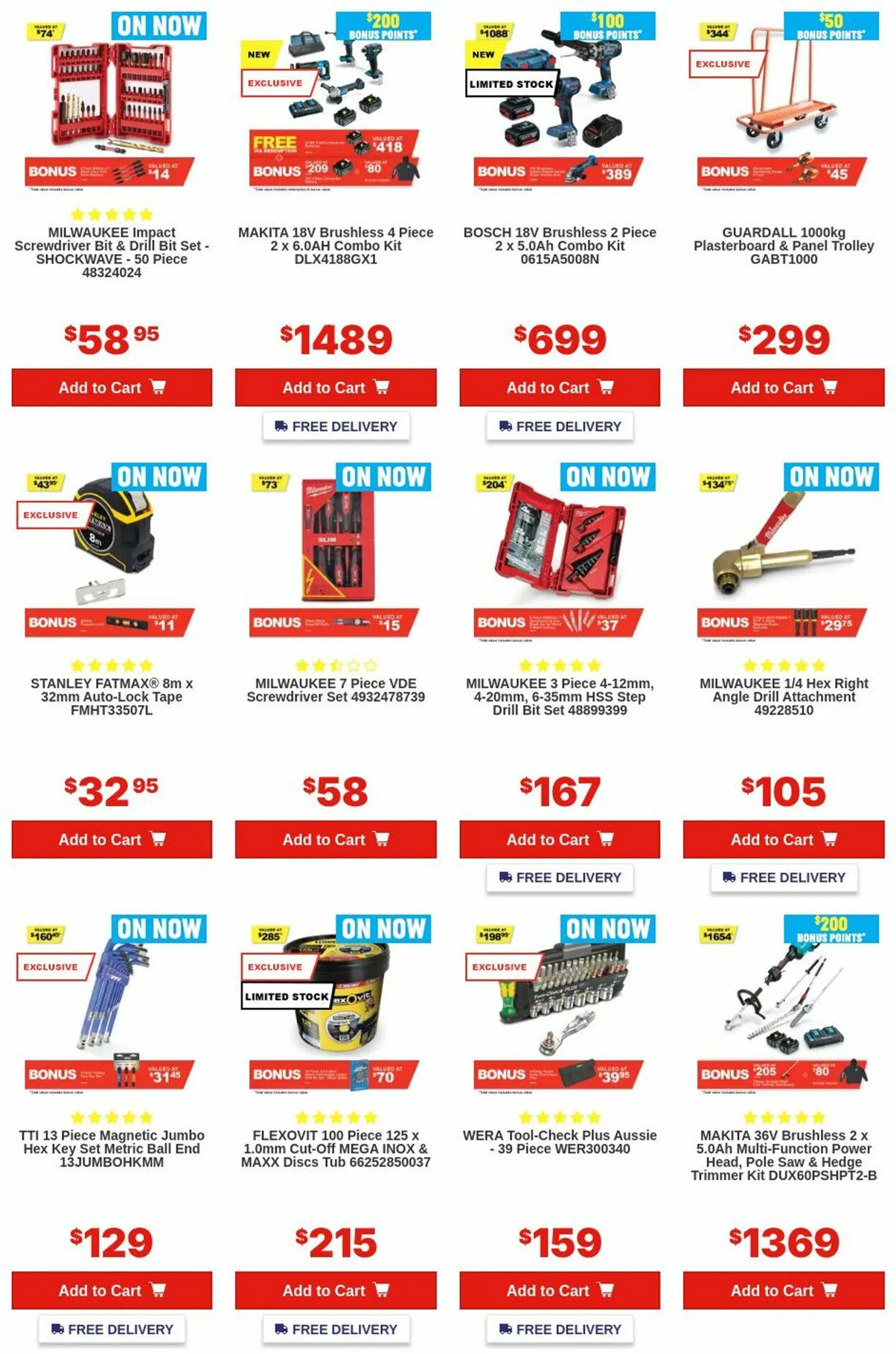 Total Tools Current catalogue - 2