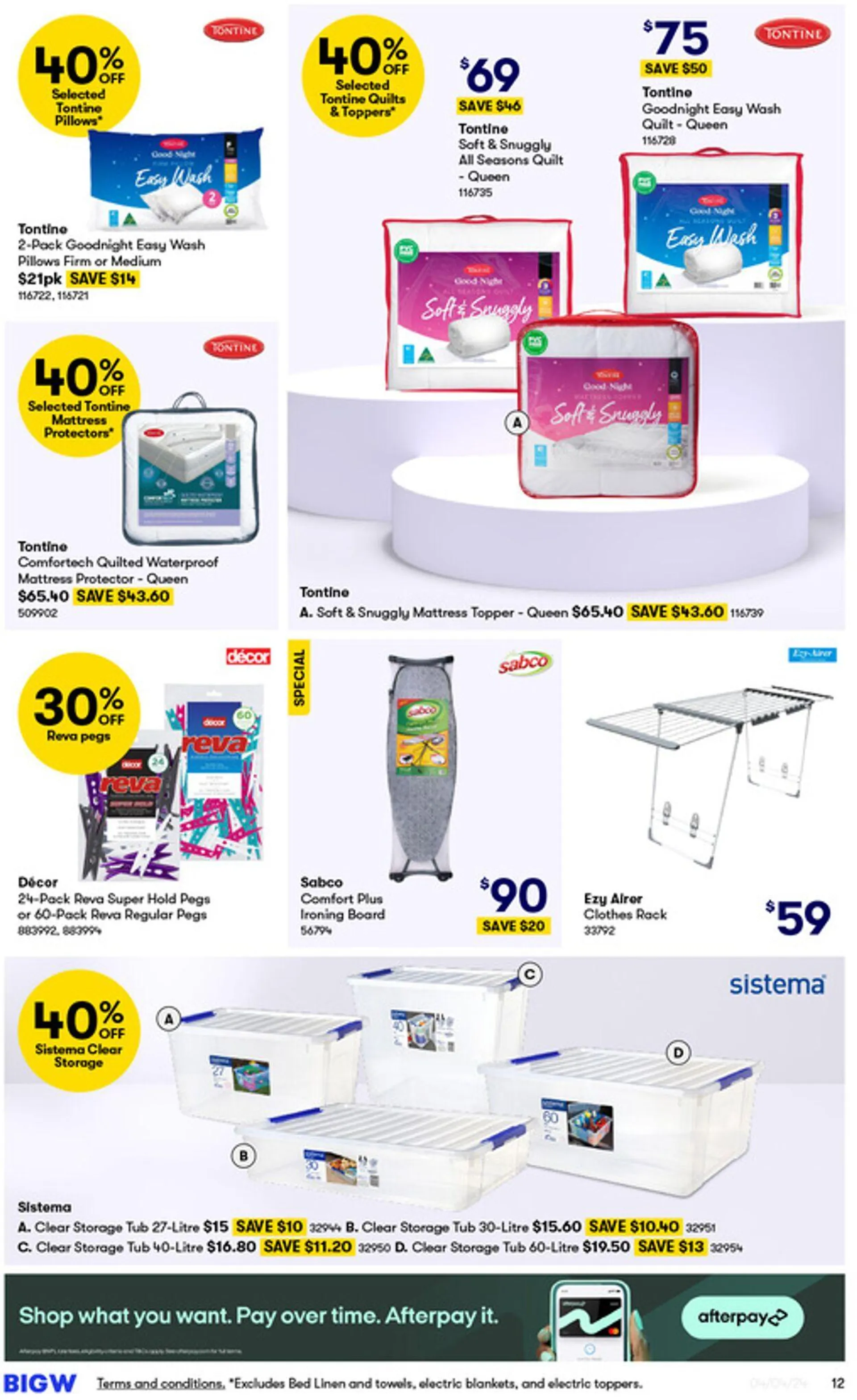 BIG W Current catalogue - Catalogue valid from 31 July to 14 August 2024 - page 12