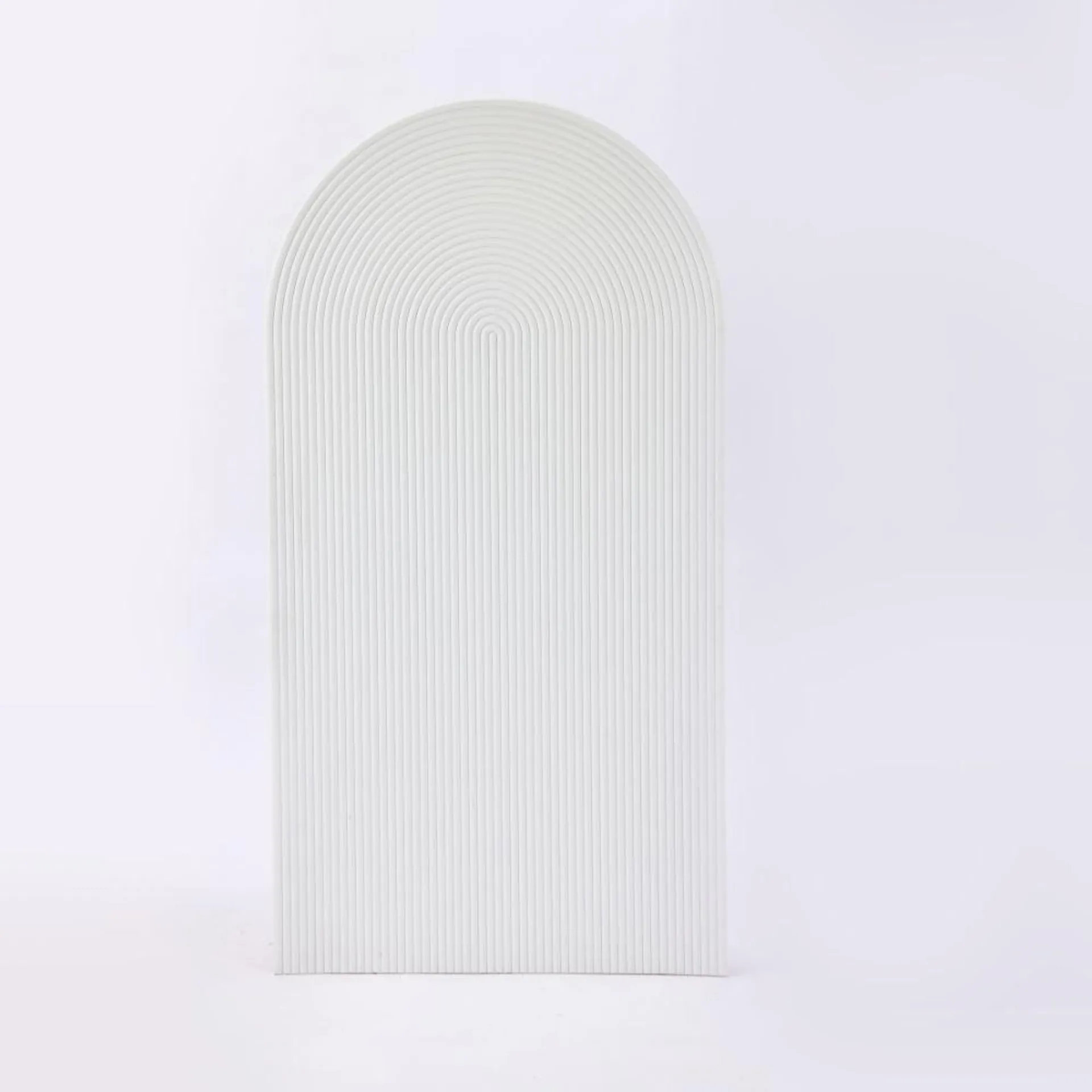 Backdrop Arch Ripple Wooden White 2.2m x 1.1m HIRE Ea