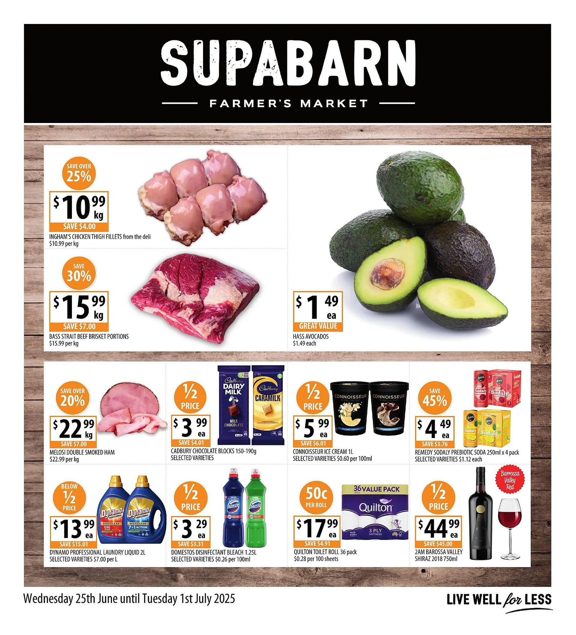 Supabarn catalogue - Catalogue valid from 25 June to 1 July 2025 - page 1