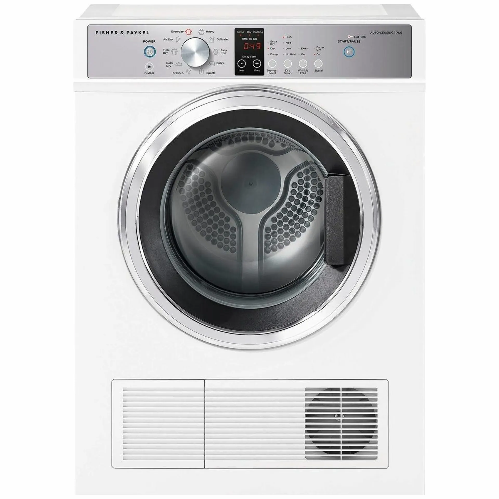 Fisher & Paykel 7kg Vented Dryer DE7060P2