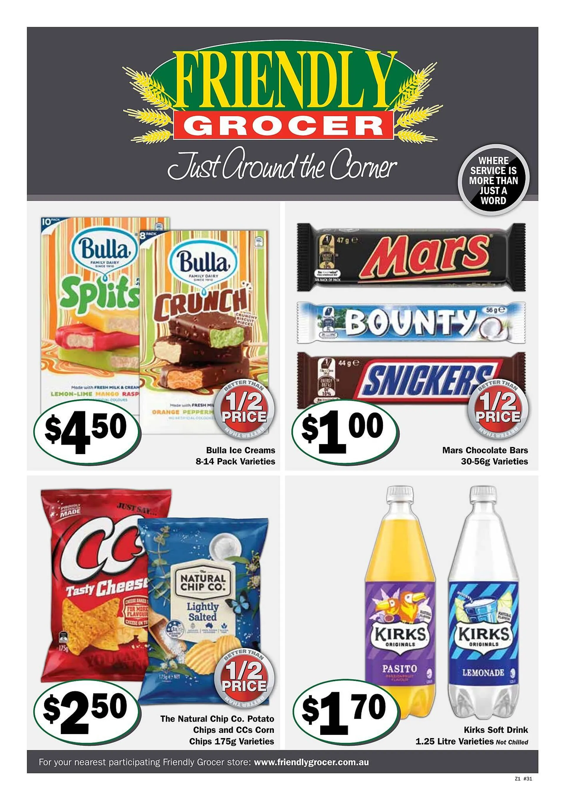 Friendly Grocer catalogue - Catalogue valid from 30 July to 5 August 2025 - page 1