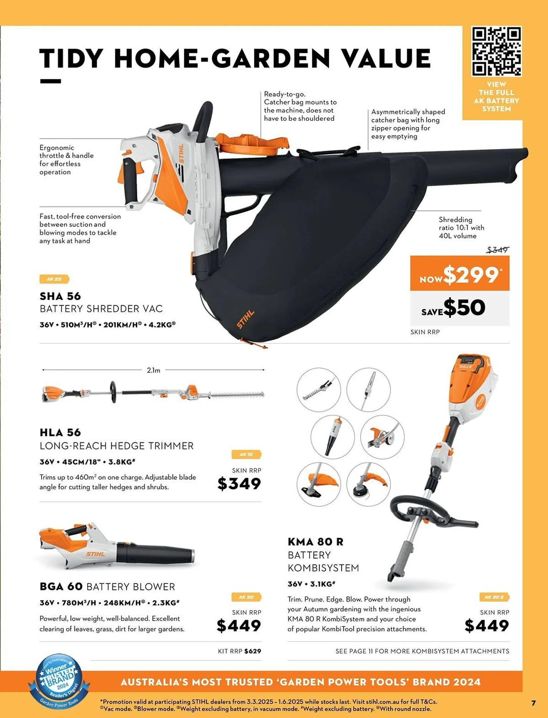 STIHL catalogue - Catalogue valid from 3 March to 1 June 2025 - page 7