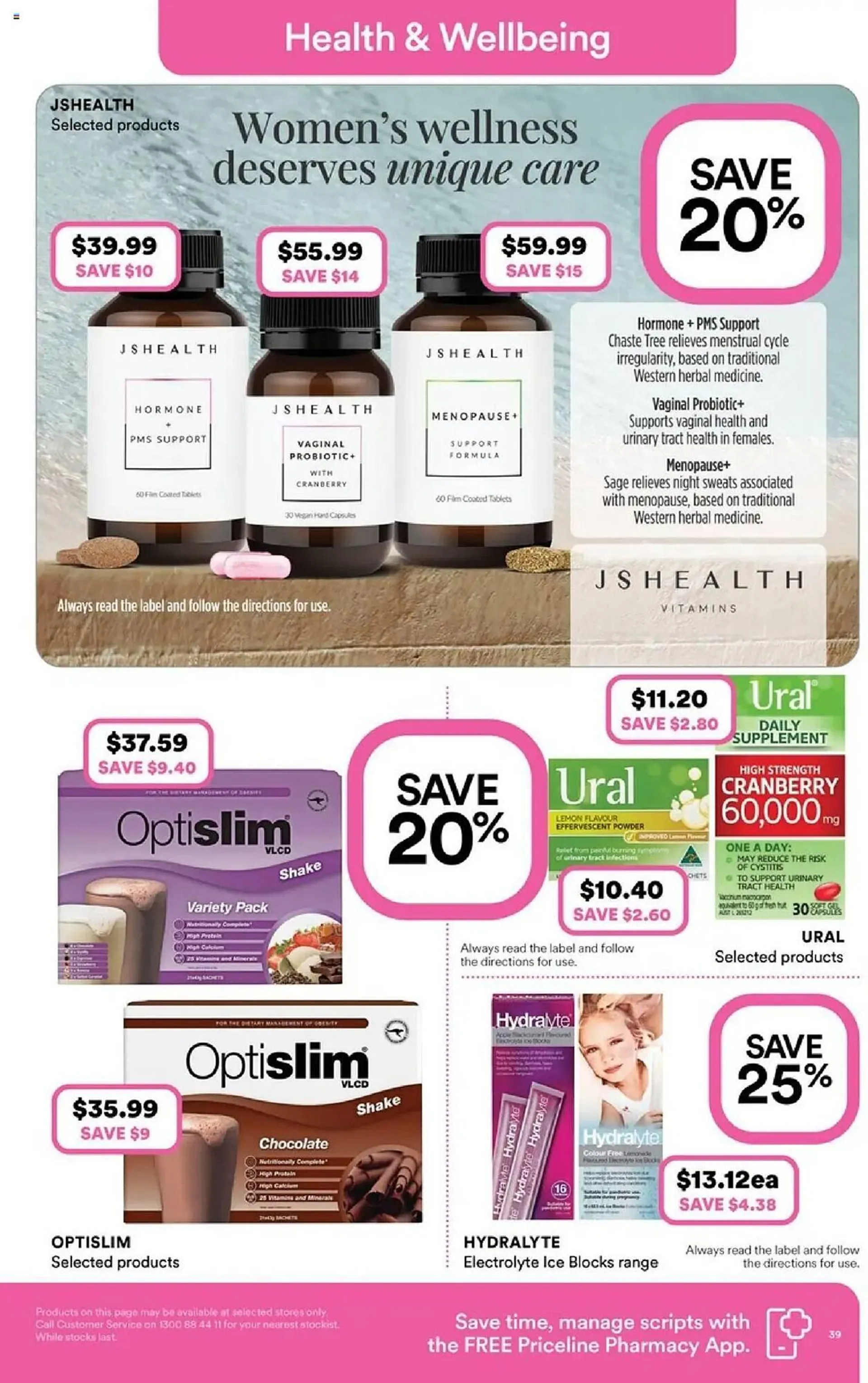 Priceline catalogue - Catalogue valid from 3 July to 23 July 2025 - page 39