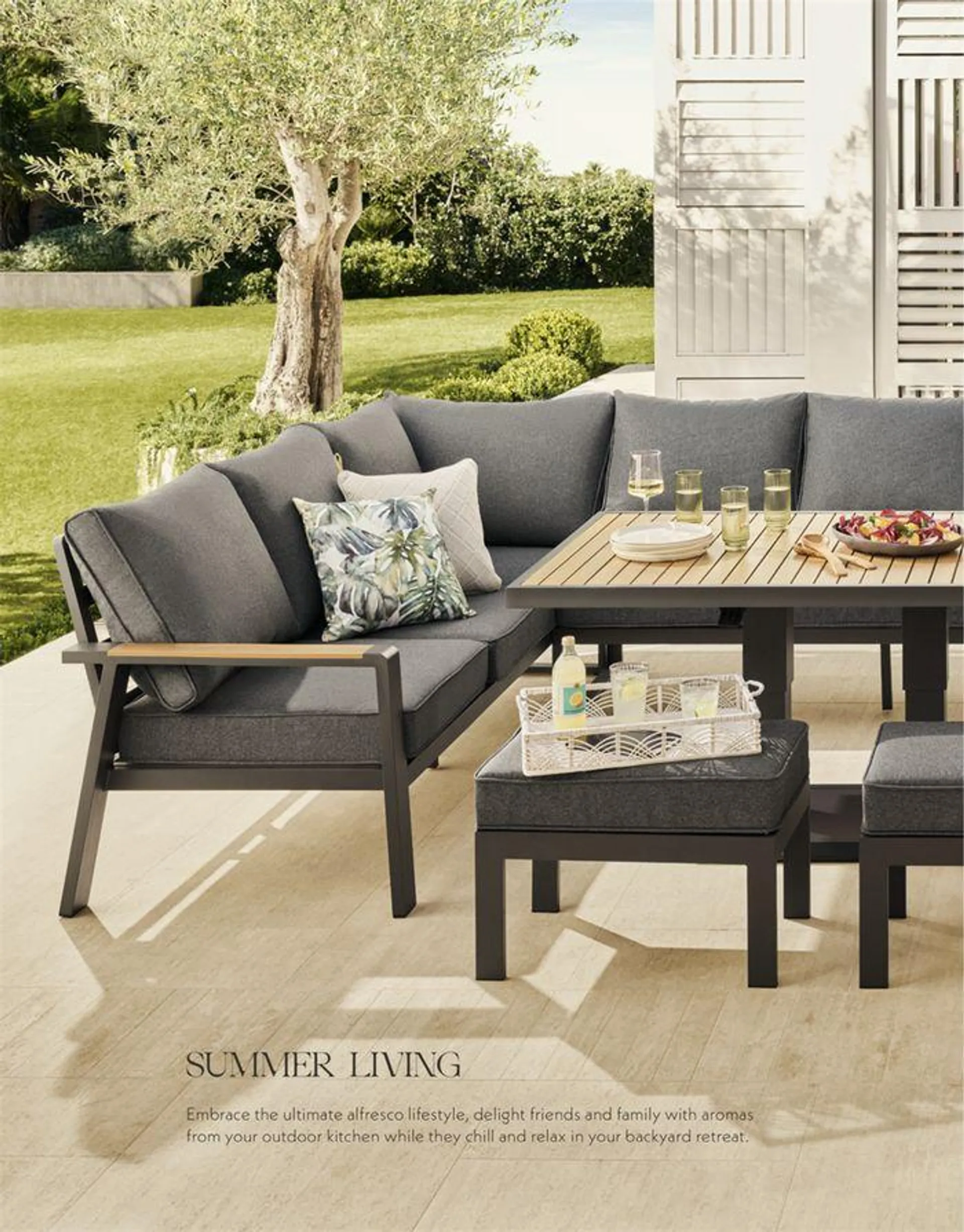 Outdoor Furniture & BBQ - Summer Spaces - 5