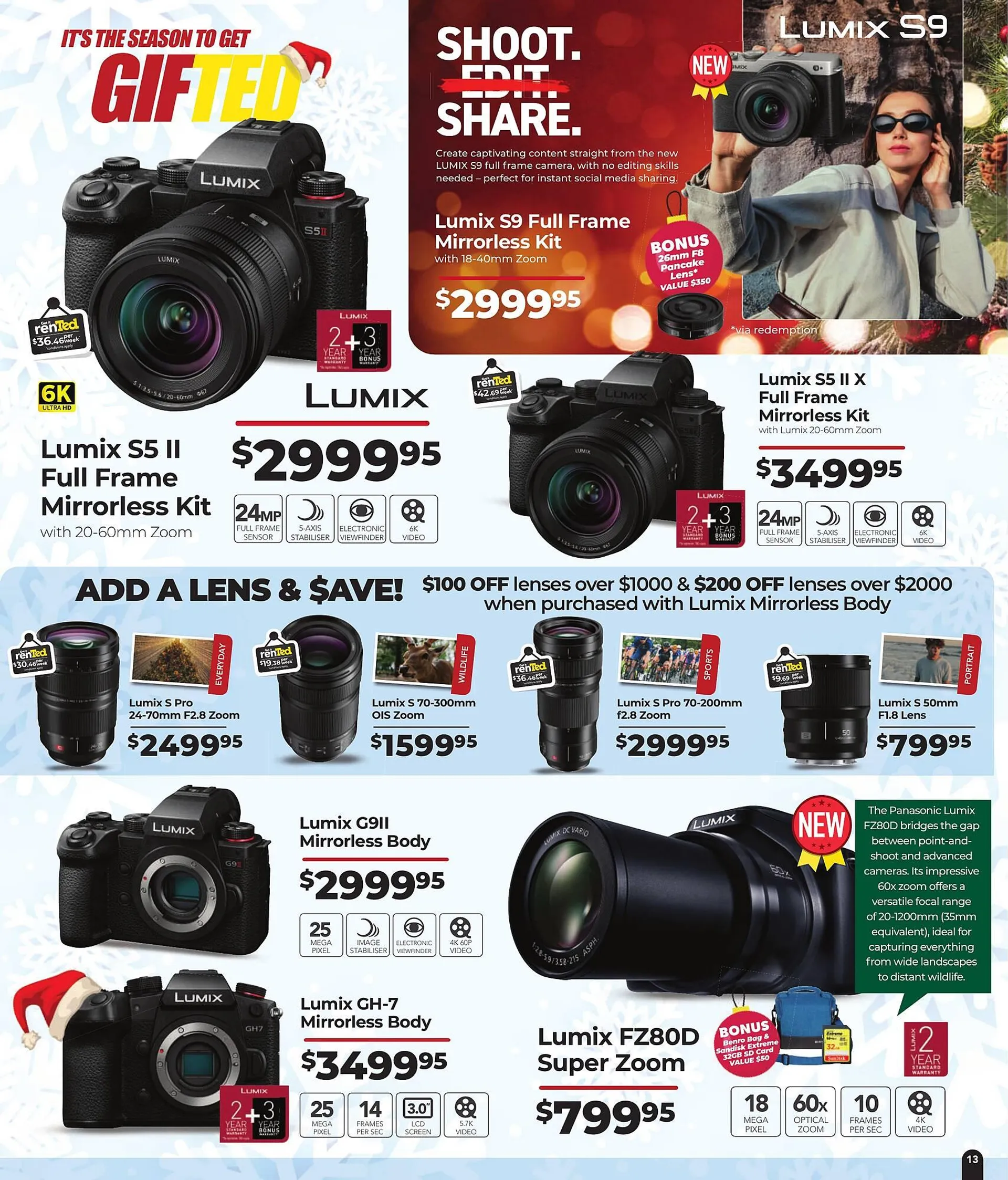 Teds Cameras catalogue - Catalogue valid from 5 December to 20 December 2024 - page 13