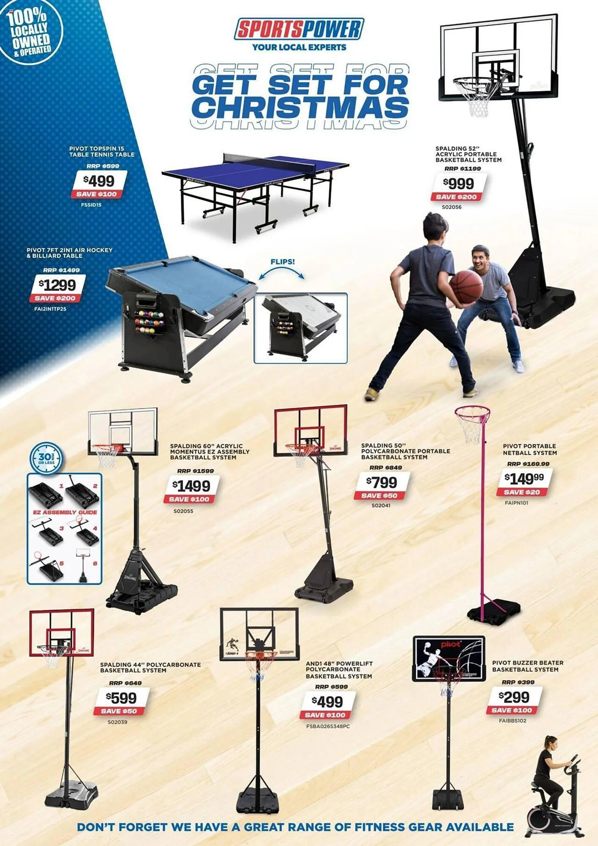 Sportspower catalogue - 1