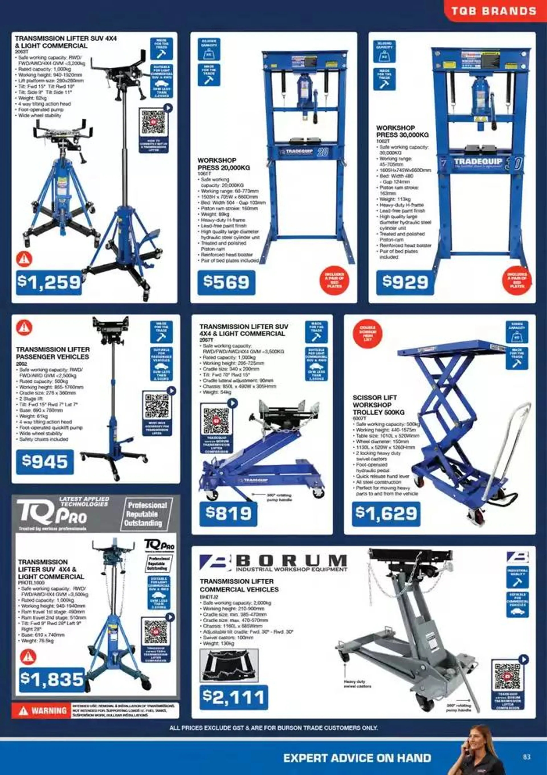 Tools And Equipment - Catalogue valid from 3 October to 31 December 2024 - page 81