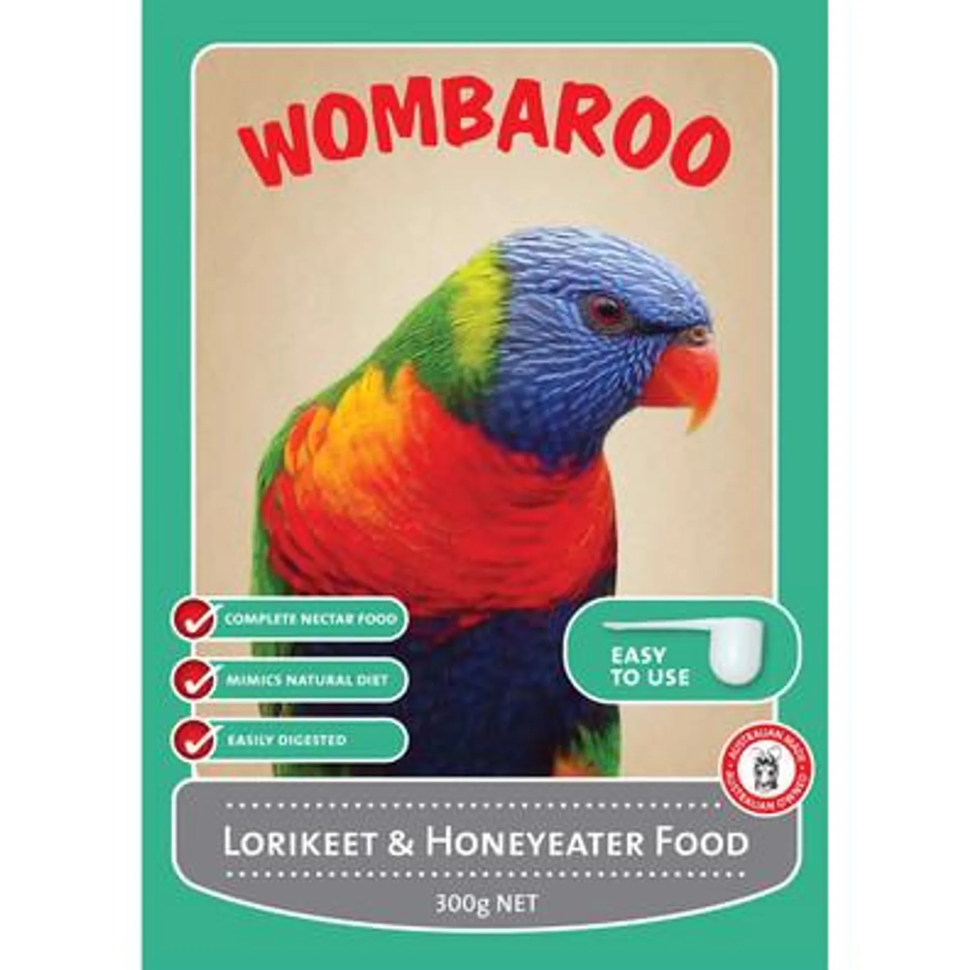 Wombaroo Lorikeet and Honey Eater Food