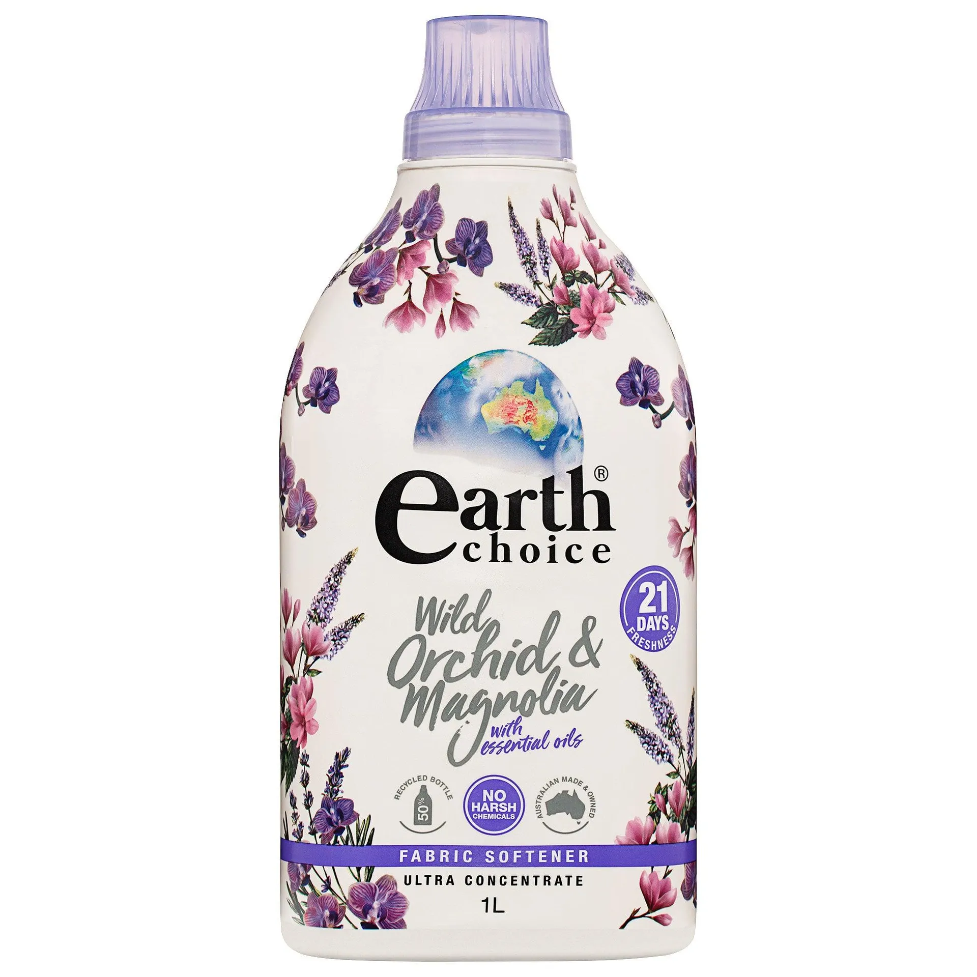 Earth Choice Ultra Fabric Softener Orchid 1L